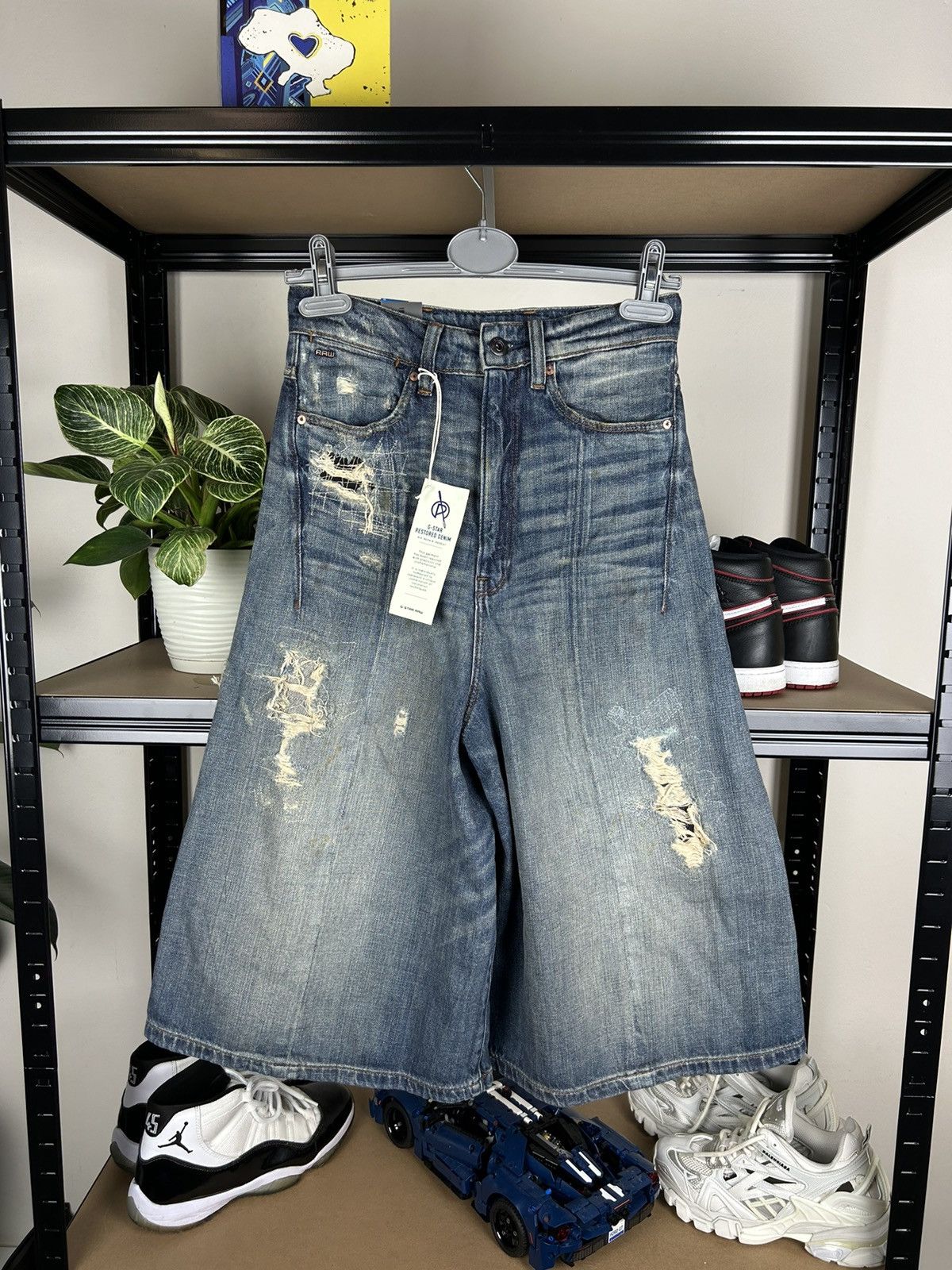 G-Star × Japanese Brand GStar RE LANC ULTRA HIGH GAUCHO WMN Size 26" / US 2 / IT 38 - 1 Thumbnail