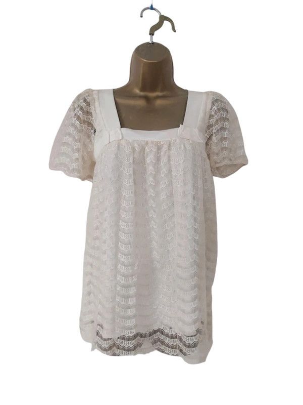 Vintage Vintage lace top Size S / US 4 / IT 40 - 1 Thumbnail