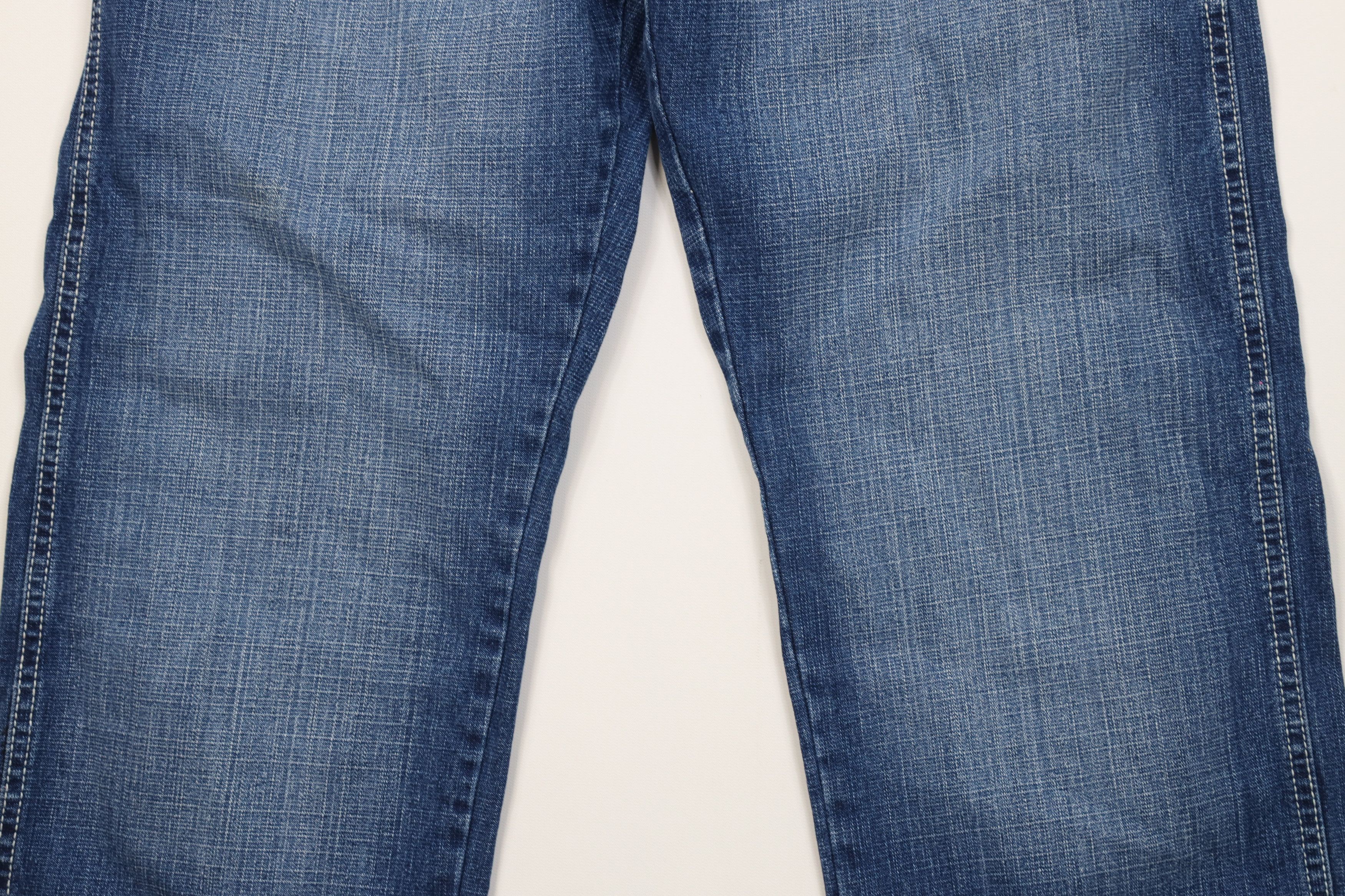 Southpole Vintage 90s Y2K Southpole Wide Leg Denim Jeans Blue Cotton Size US 34 / EU 50 - 3 Thumbnail