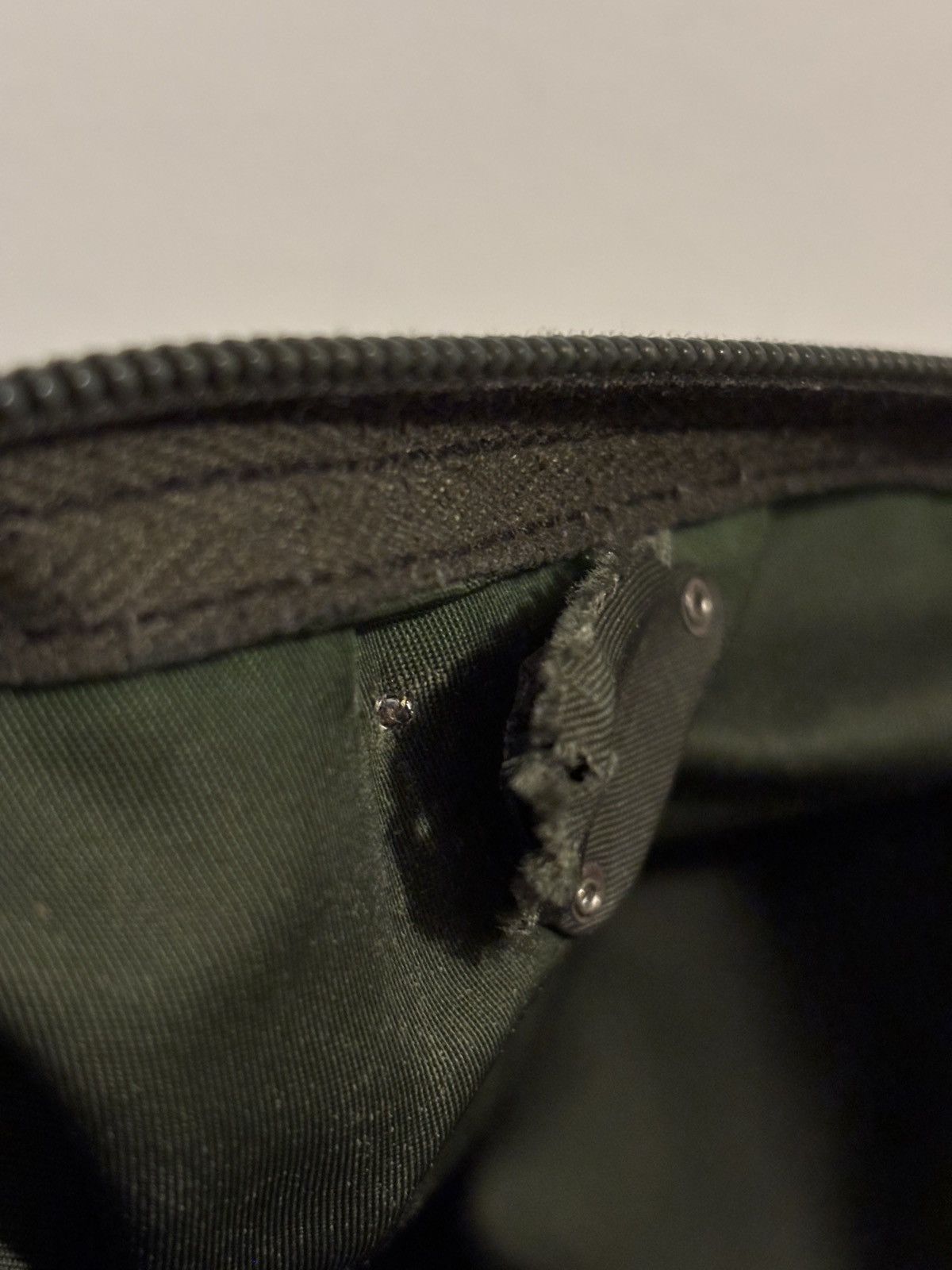 Prada Prada Olive Green Nylon Crossbody Bag Size ONE SIZE - 13 Thumbnail