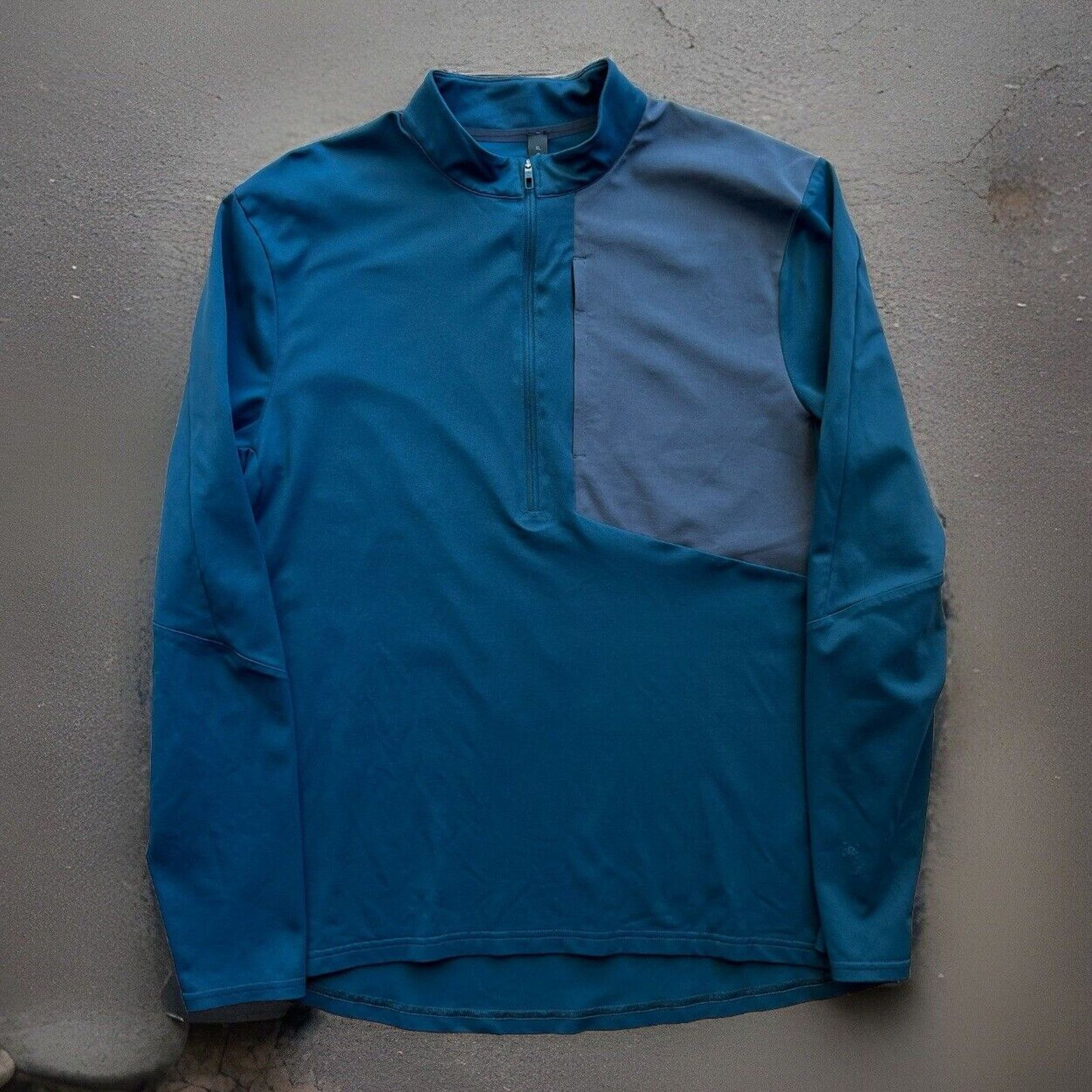 Lululemon Lululemon Division Zip Up XL Blue Pullover Workout Running Size US XL / EU 56 / 4 - 1 Thumbnail