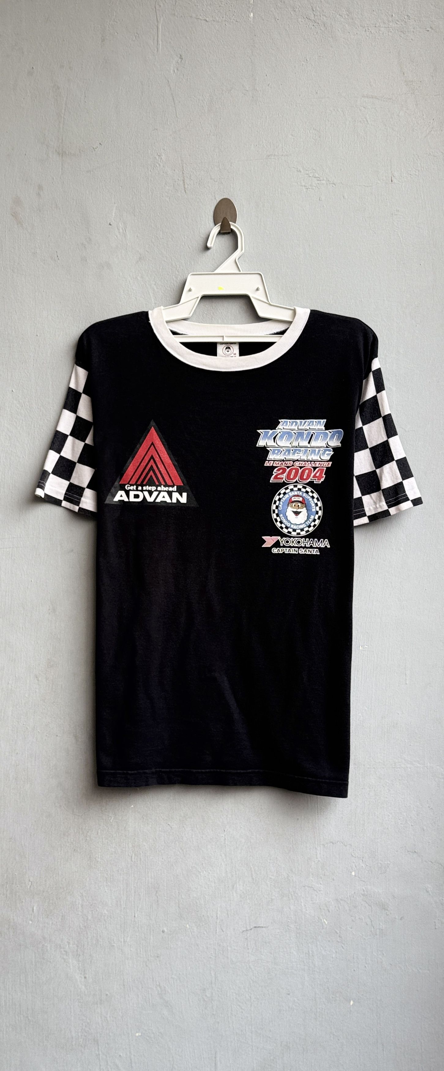 Vintage Captain Santa Advan Kondo Racing Yokohama Racing T-shirt. Size US M / EU 48-50 / 2 - 1 Thumbnail