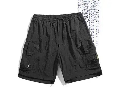 Jean 20SS Indigo Union Japan Black Worker Shorts Size US 32 / EU 48 - 2 Thumbnail
