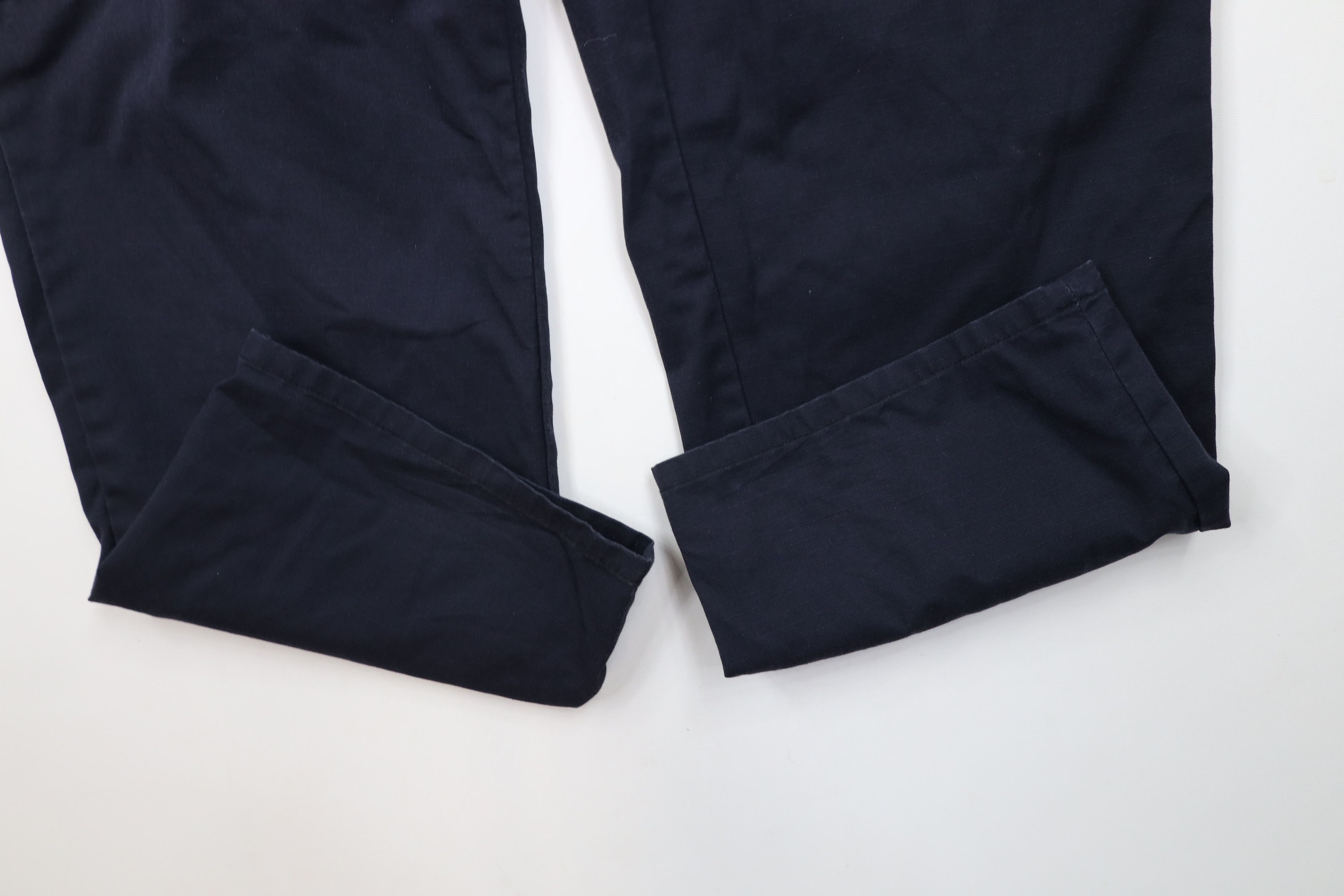 Vintage Vintage Streetwear Ripstop Wide Leg Cargo Pants Navy Blue Size US 44 / EU 60 - 5 Thumbnail
