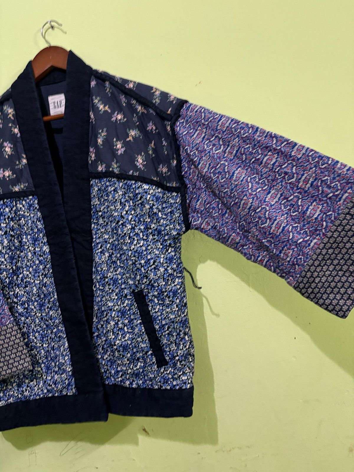 Gap Rare GAP Noragi Kimono Jacket Patchwork Design Floral Size US S / EU 44-46 / 1 - 3 Thumbnail