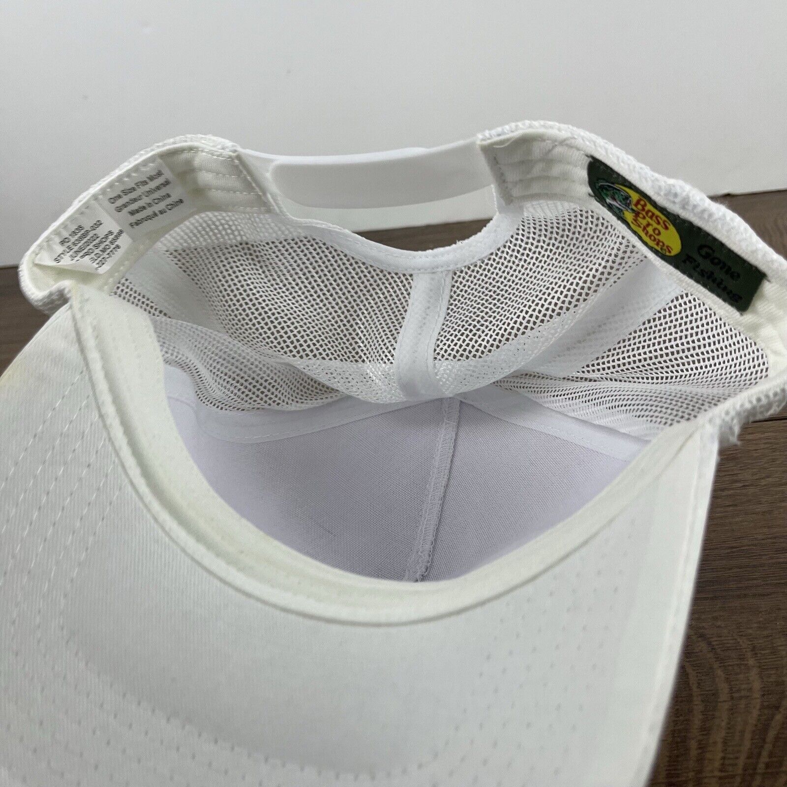 Other Bass Pro Shops Snapback Hat White Hat Adjustable White Adult Size ONE SIZE - 14 Thumbnail