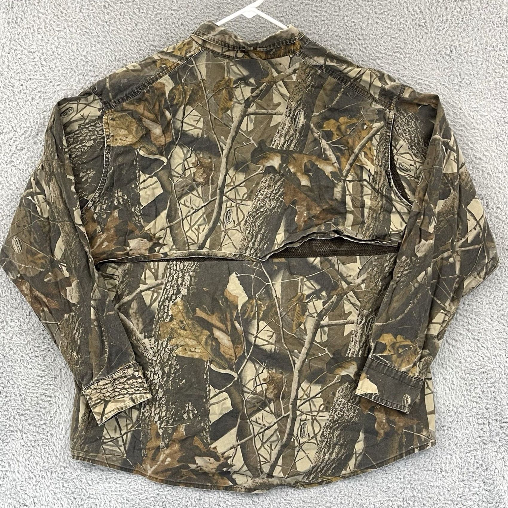 Vintage Woolrich Shirt Mens L Realtree Hardwood Camouflage Button-Down Woolrich Camouflage Pattern Shirt L Men Button-Up Outdoors Hunting Size US L / EU 52-54 / 3 - 6 Thumbnail