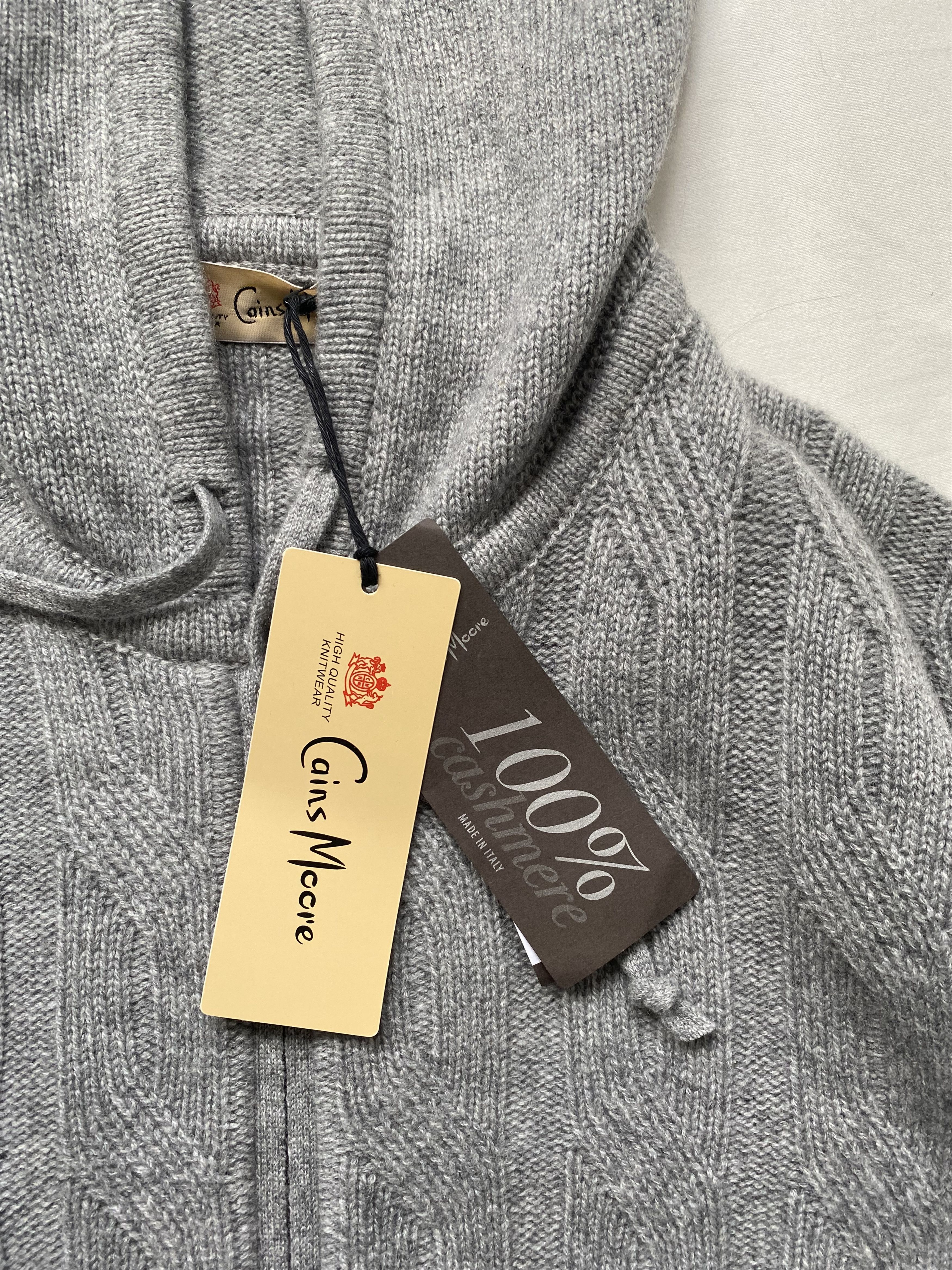 Other Knitted Cashmere Zipped Hoodie Size US L / EU 52-54 / 3 - 4 Thumbnail