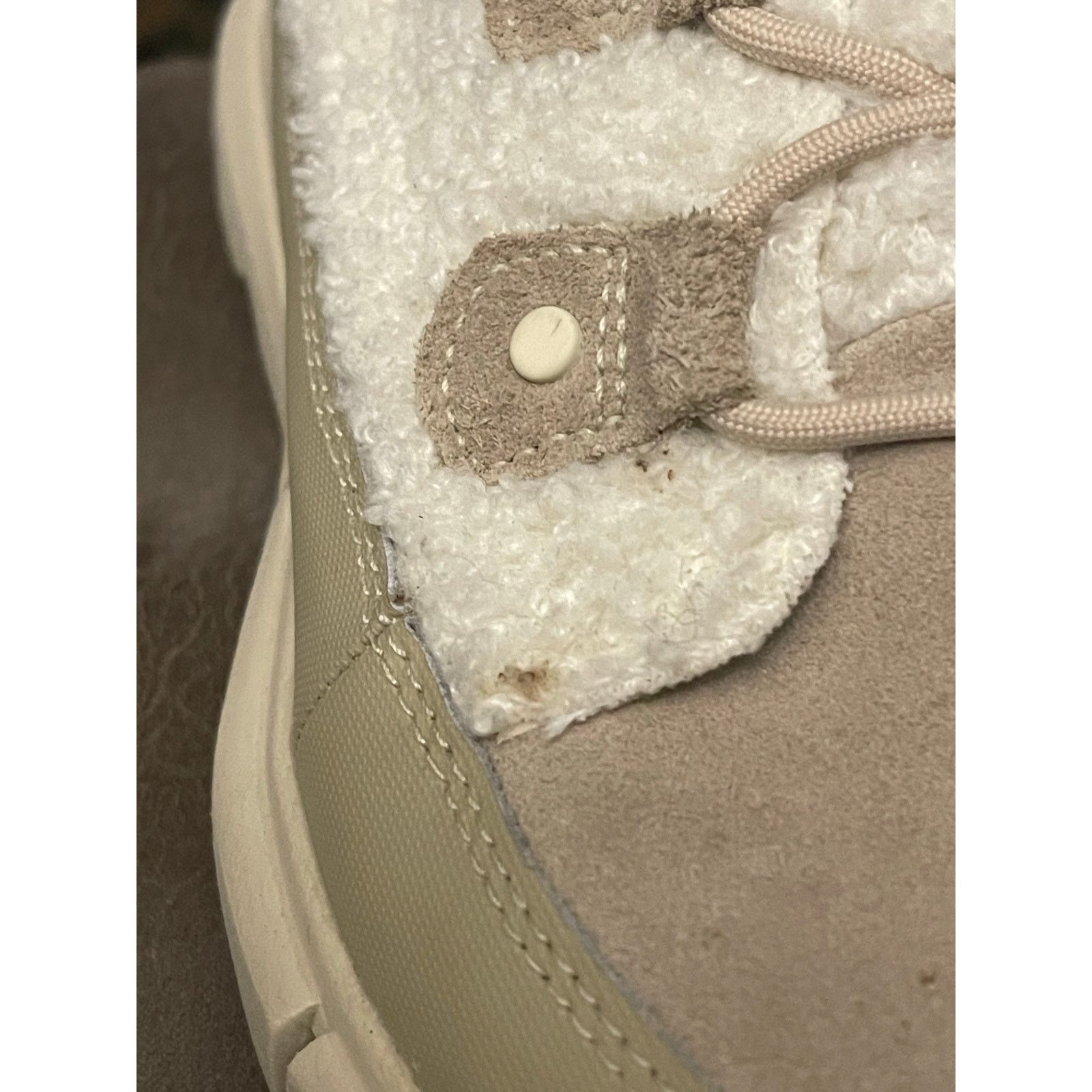SOREL Sorel Women’s Cream Gray Explorer II Joan Cozy Boots 9.5 Size US 9.5 / IT 39.5 - 3 Thumbnail