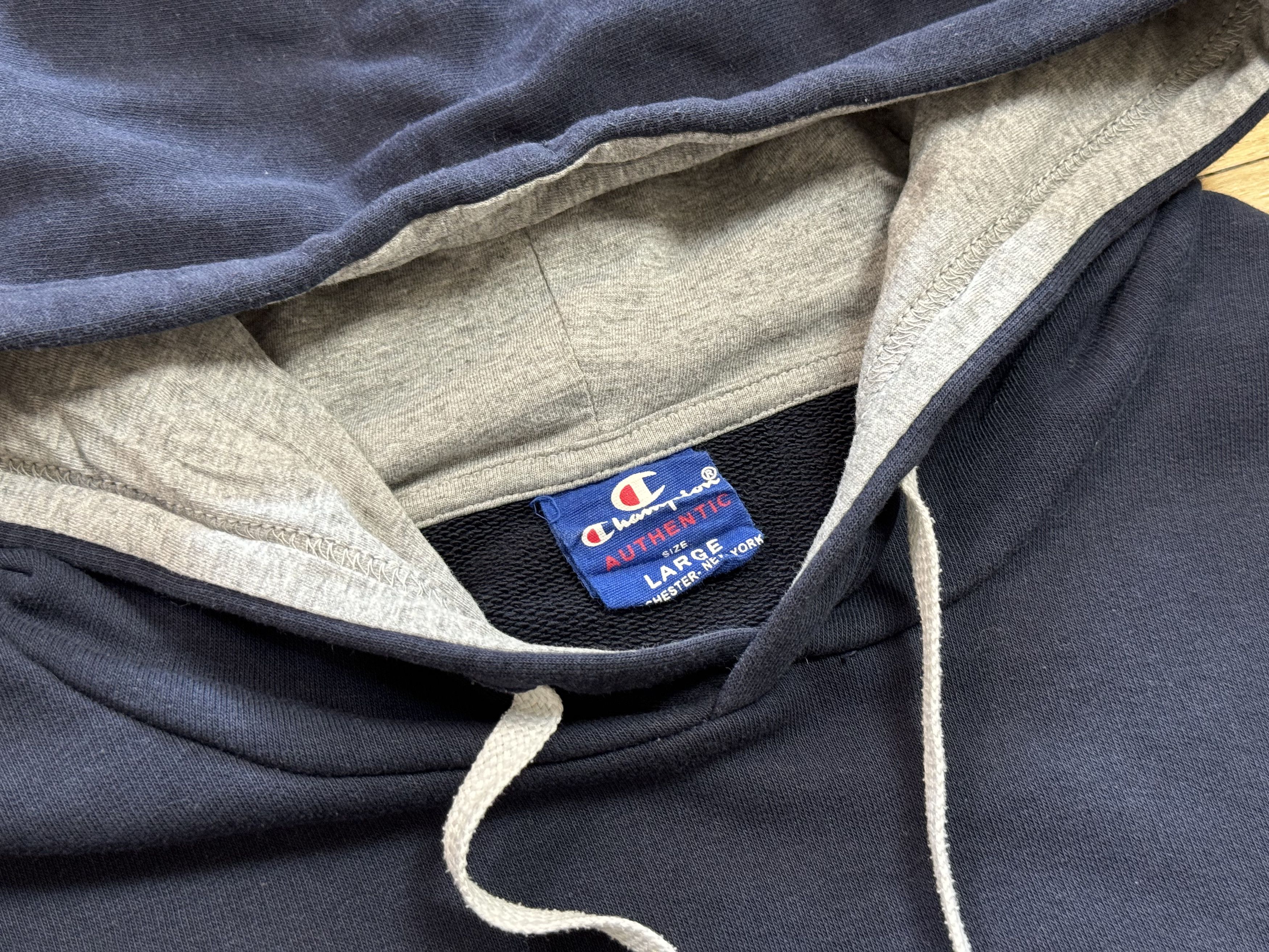 Champion Dark blue hoodie CHAMPION Size US L / EU 52-54 / 3 - 5 Thumbnail