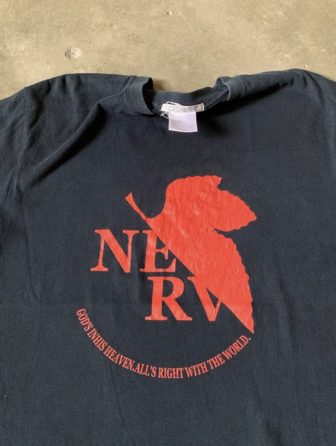 Anime × Japanese Brand × Vintage VINTAGE RARE NERV NEON GENESIS EVANGELION ANIME TSHIRT Size US XL / EU 56 / 4 - 2 Thumbnail