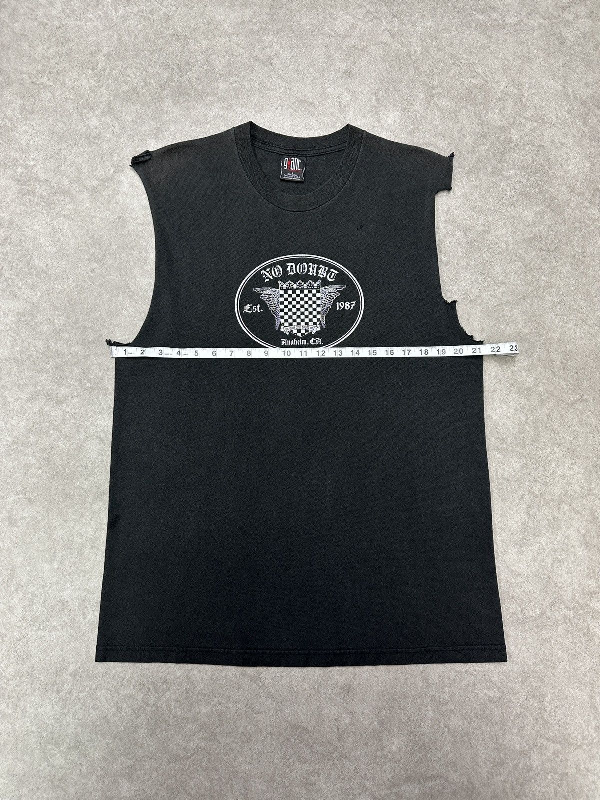 Band Tees Vintage No Doubt Band Tee Faded Black Sleeveless Grunge Size US L / EU 52-54 / 3 - 6 Thumbnail