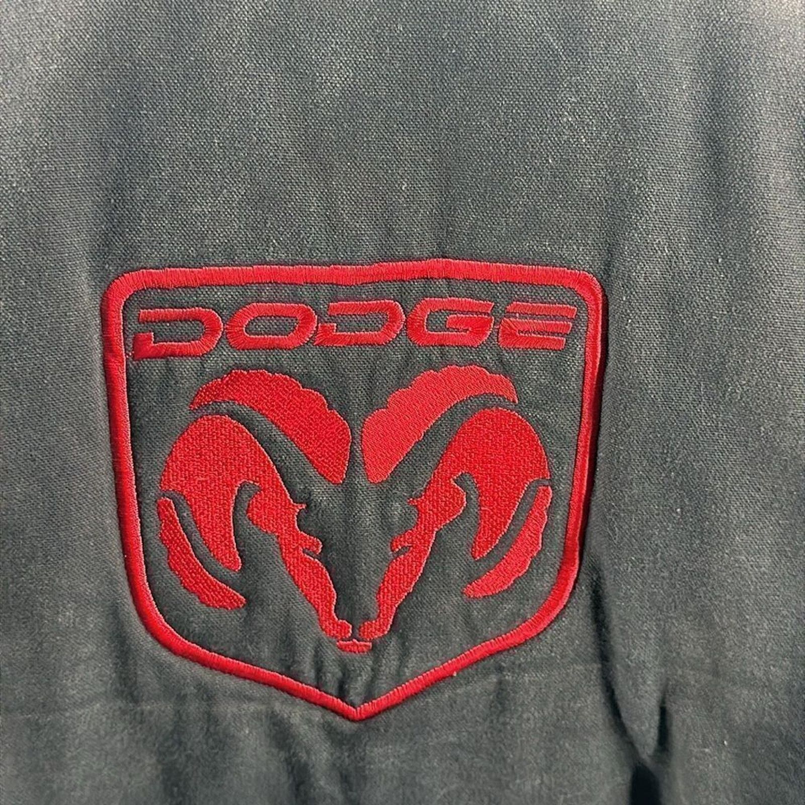 Other Dodge Embroidered Letterman’s jacket Denim Sun Damaged L Size US L / EU 52-54 / 3 - 2 Thumbnail
