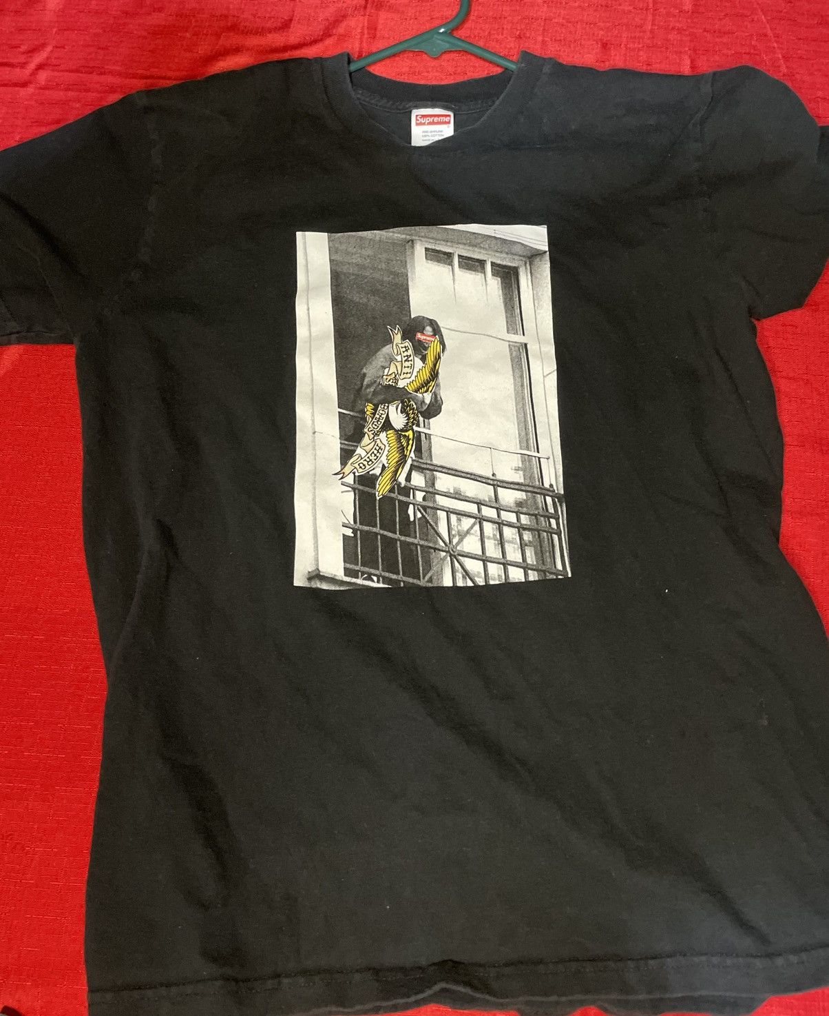 Supreme Supreme x Anti-Hero Pocket Tee | Grailed