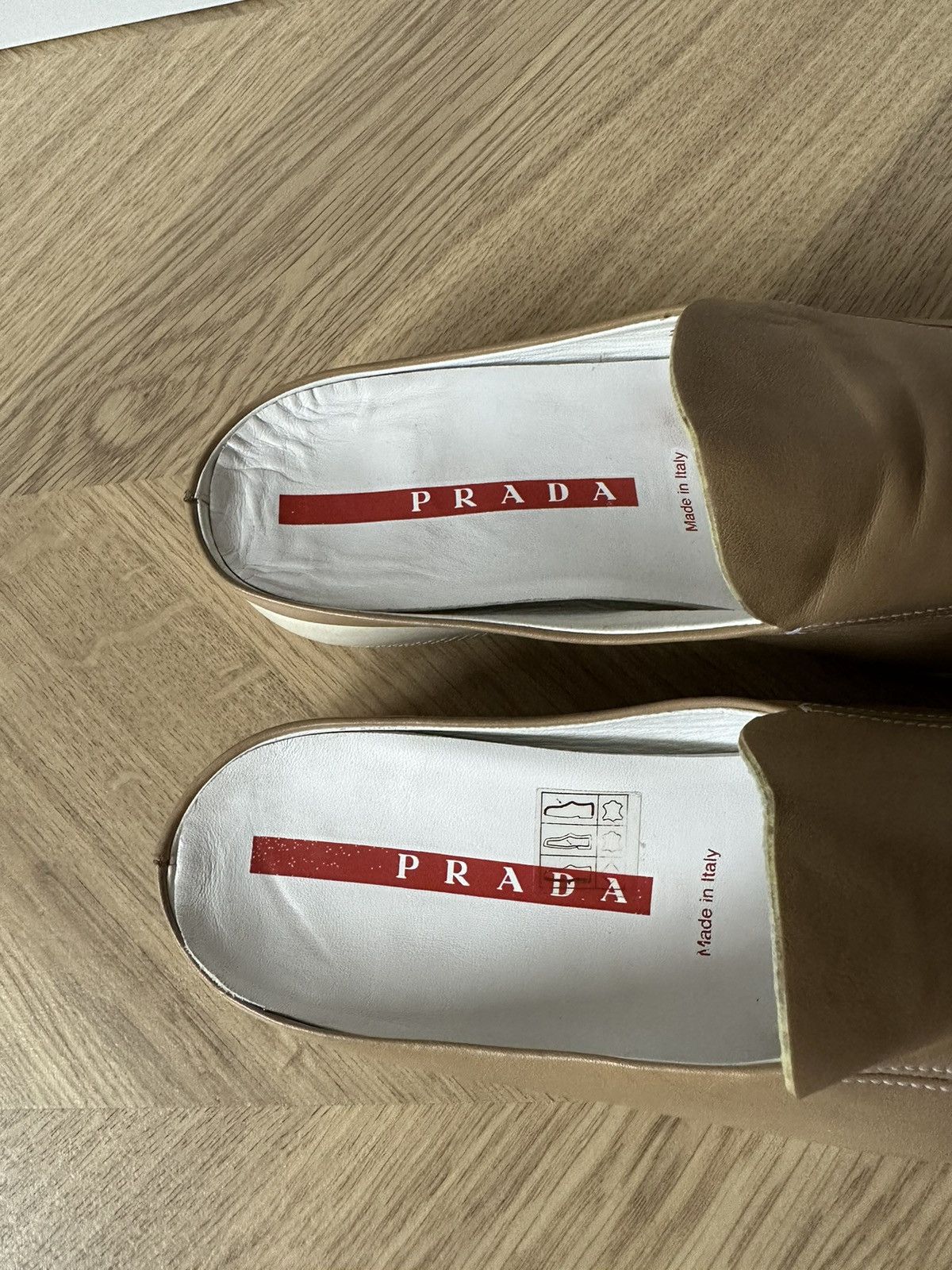 Prada Prada 00s Mules Slippers Slides Vintage Rare Size US 7 / IT 37 - 5 Thumbnail