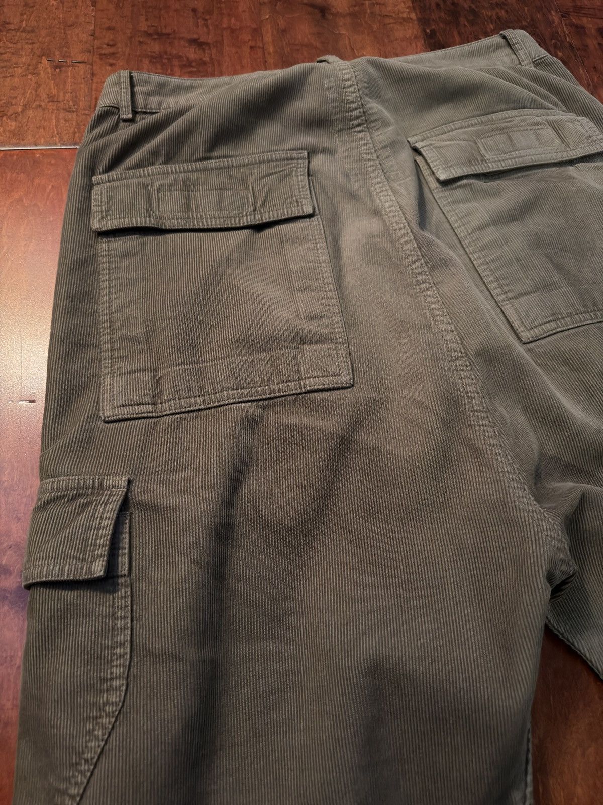 Rick Owens Rick Owens Brown Cargo Corduroy Pants Size US 32 / EU 48 - 11 Thumbnail