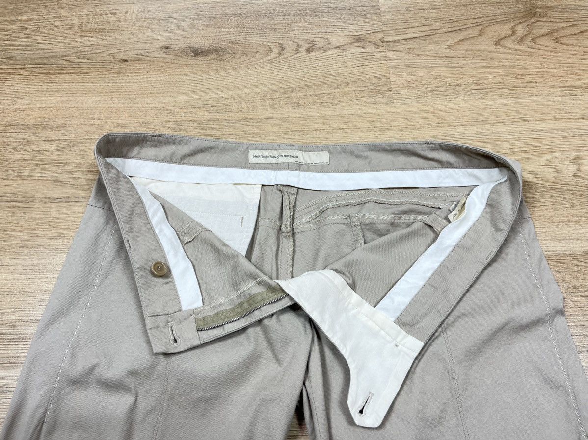 Marithe + Francois Girbaud Vintage Marithe Francois Girbaud Beige Pants Italy Y2K Size 34" / US 12 / IT 48 - 9 Thumbnail
