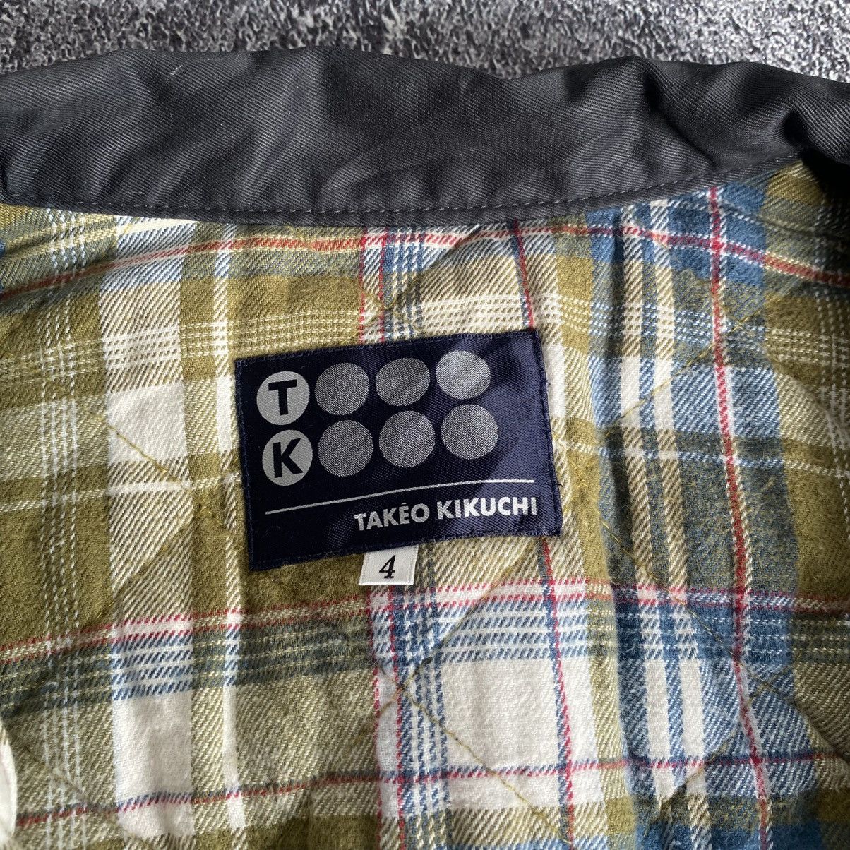 Takahiromiyashita The Soloist. × Takashi Murakami × Takeo Kikuchi Takeo Kikuchi Canvas Plaid Inner Parka Jacket Size US L / EU 52-54 / 3 - 6 Thumbnail