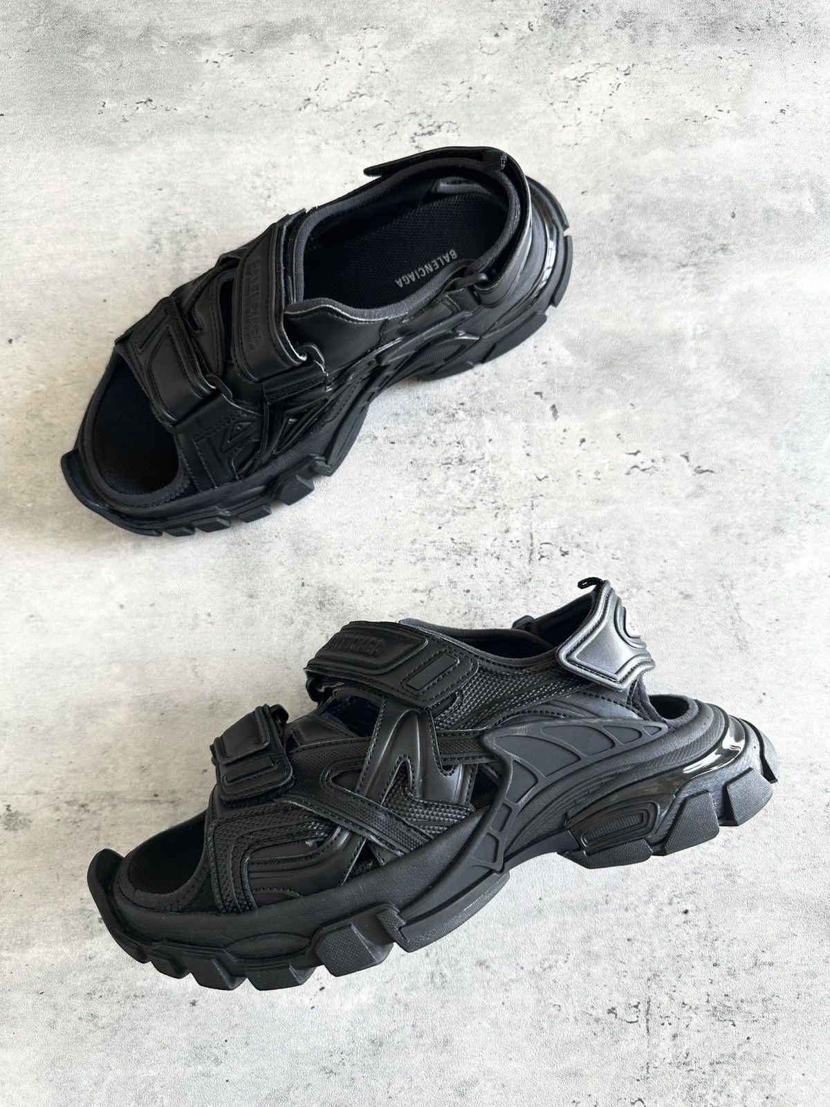 Balenciaga TRACK SANDALS Size US 8 / EU 41 - 13 Thumbnail