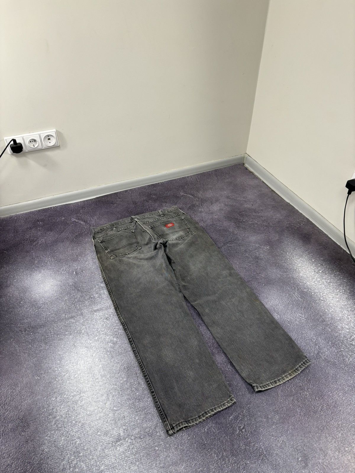 Dickies Vintage Dickies Rusted Gray USA Work Hype Baggy Pants Jeans Size US 36 / EU 52 - 3 Thumbnail