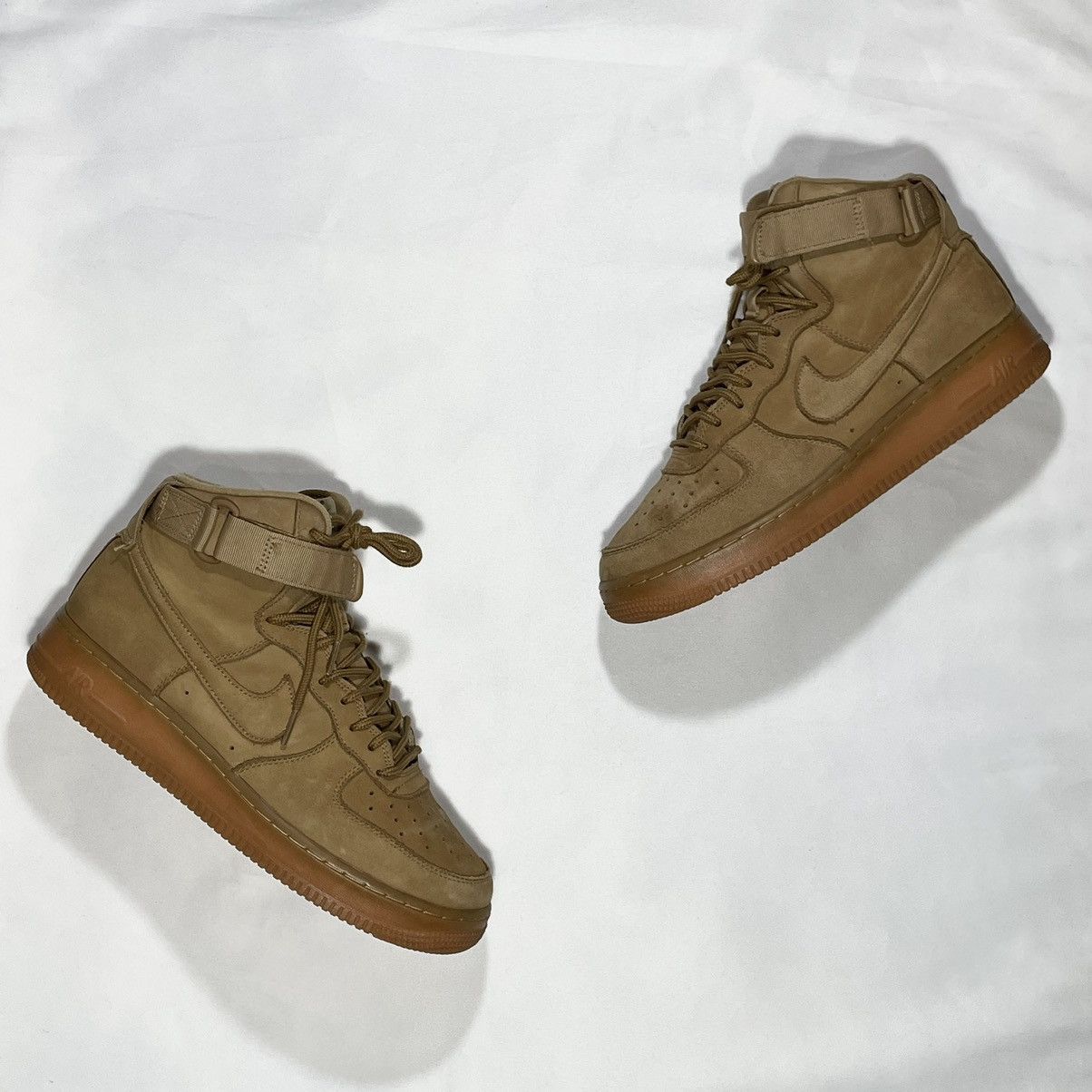 Nike Nike Air Force 1 Brown High Flax Size US 10 / EU 43 - 1 Thumbnail