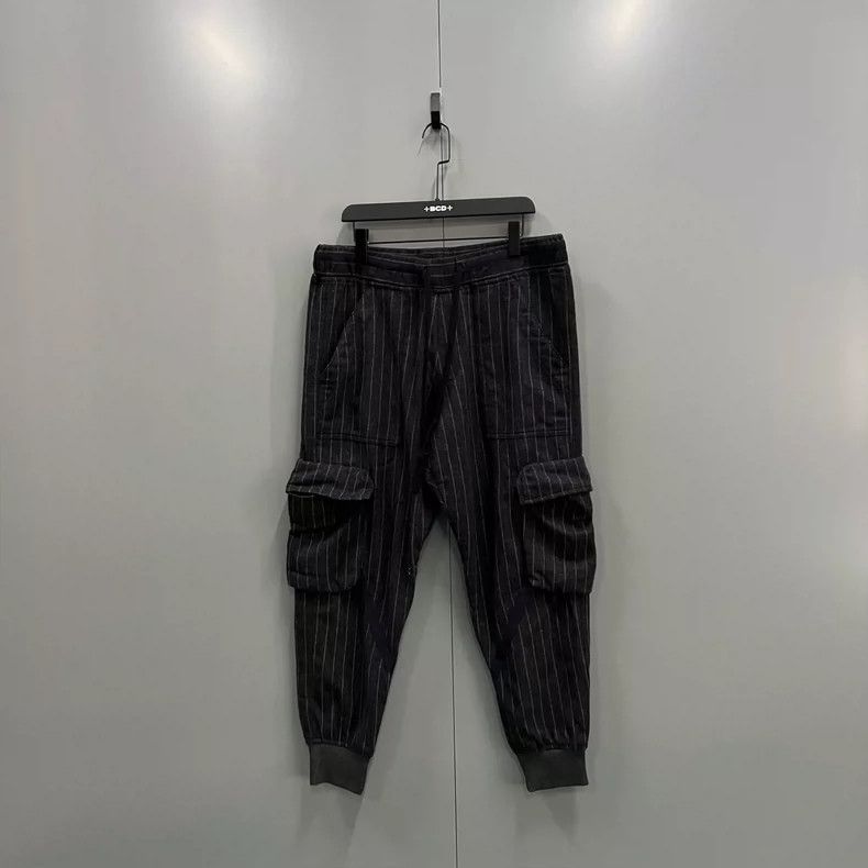 Greg Lauren GREG LAUREN size 3 Striped pocket leggings pants 2504-Next Size US 30 / EU 46 - 1 Thumbnail