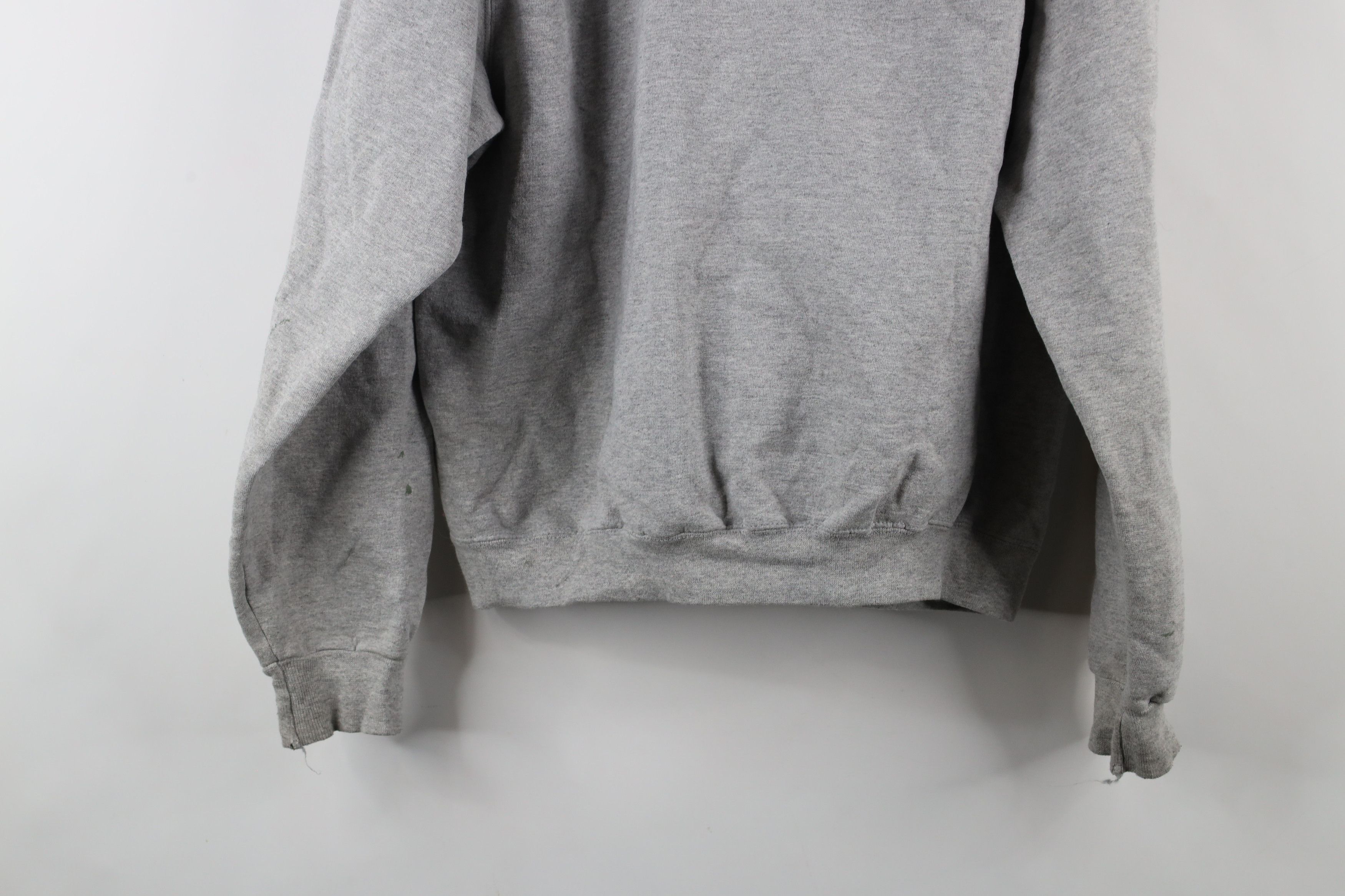 Champion × Vintage Vintage 90s Champion Classic Logo Hoodie Sweatshirt Gray Size US M / EU 48-50 / 2 - 14 Thumbnail