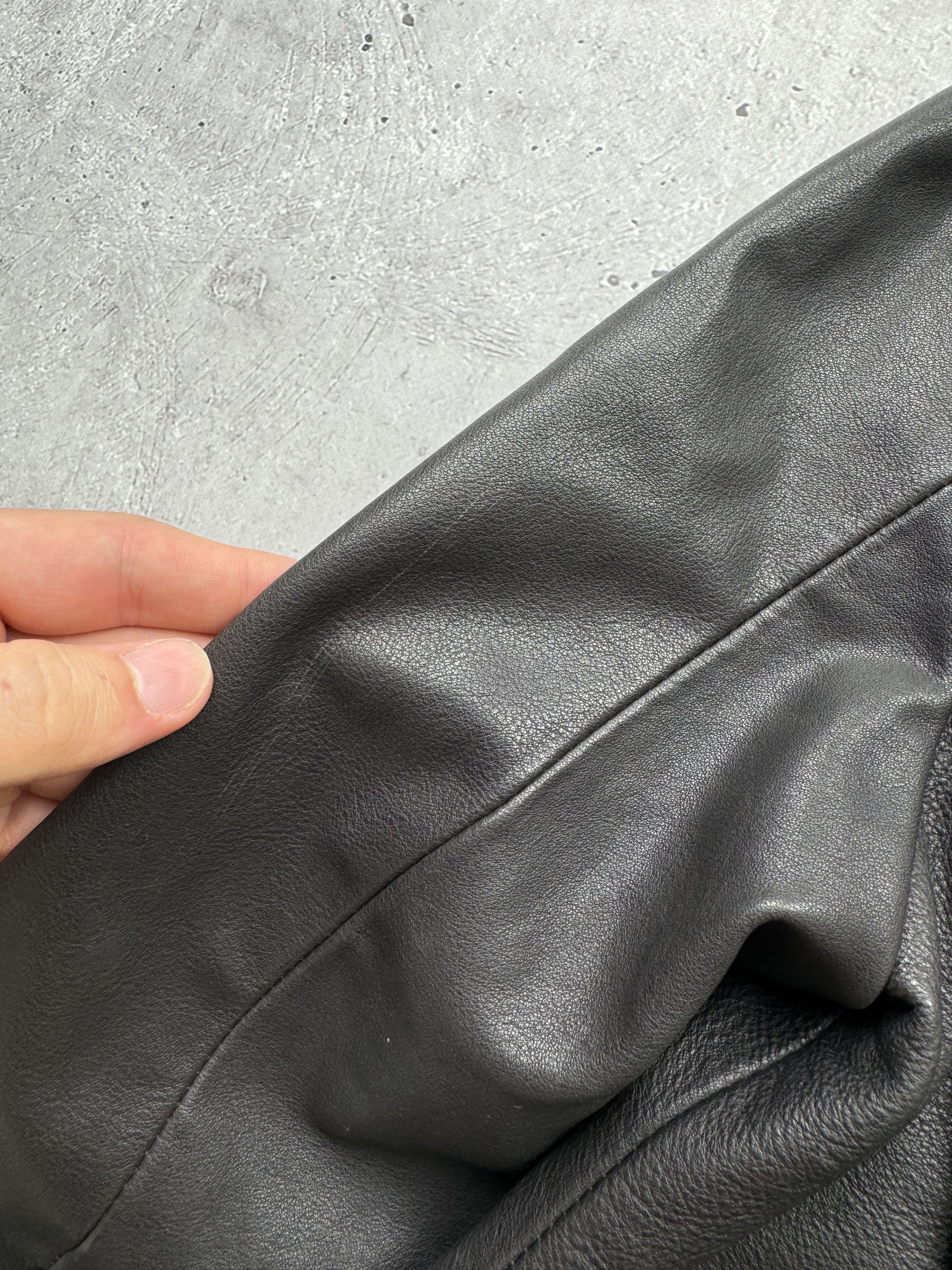 Just Cavalli × Roberto Cavalli × Vintage Just Cavalli Vintage Zipped Leather Jacket Size M / US 6-8 / IT 42-44 - 19 Thumbnail