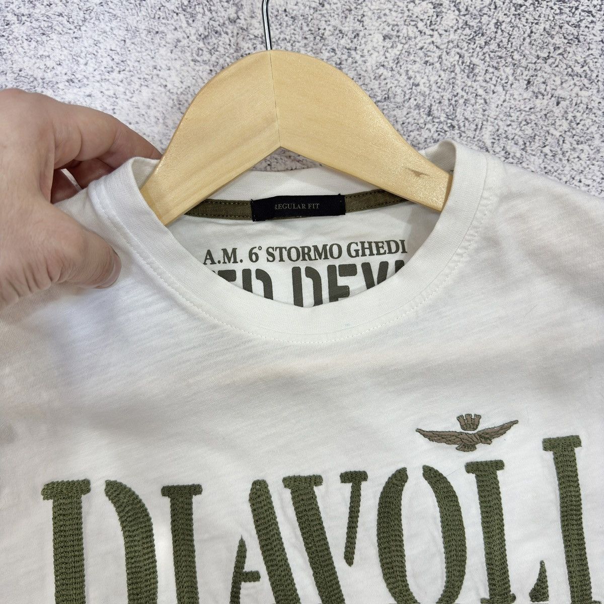 Aeronautica Militare Aeronautica Militare Diavoli White T-shirt L size Size US L / EU 52-54 / 3 - 5 Thumbnail