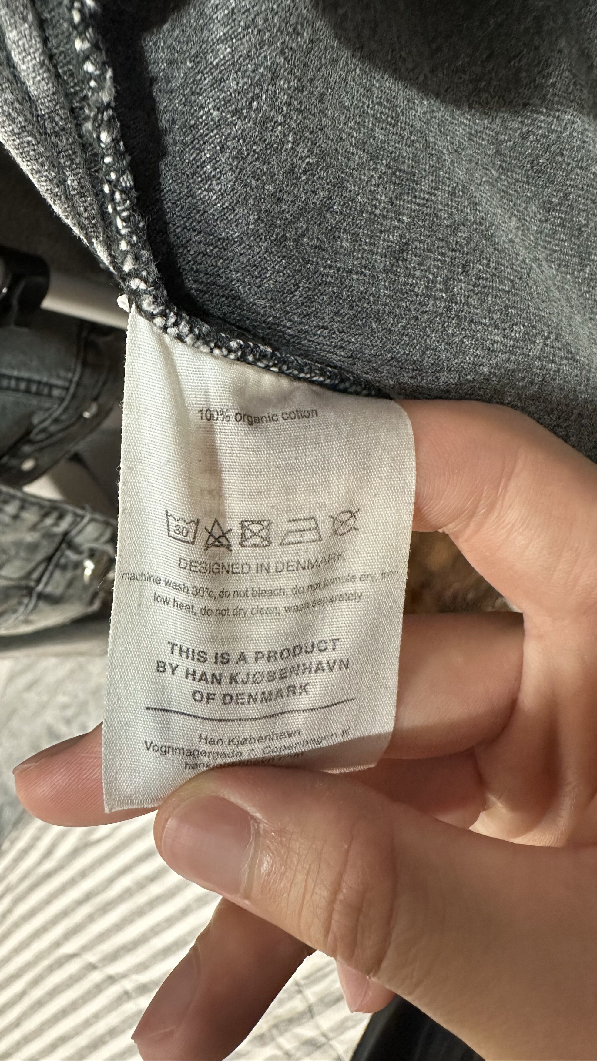 Han Kjobenhavn Han Kjobenhavn Grey Fitted Denim Jacket Size US S / EU 44-46 / 1 - 2 Thumbnail