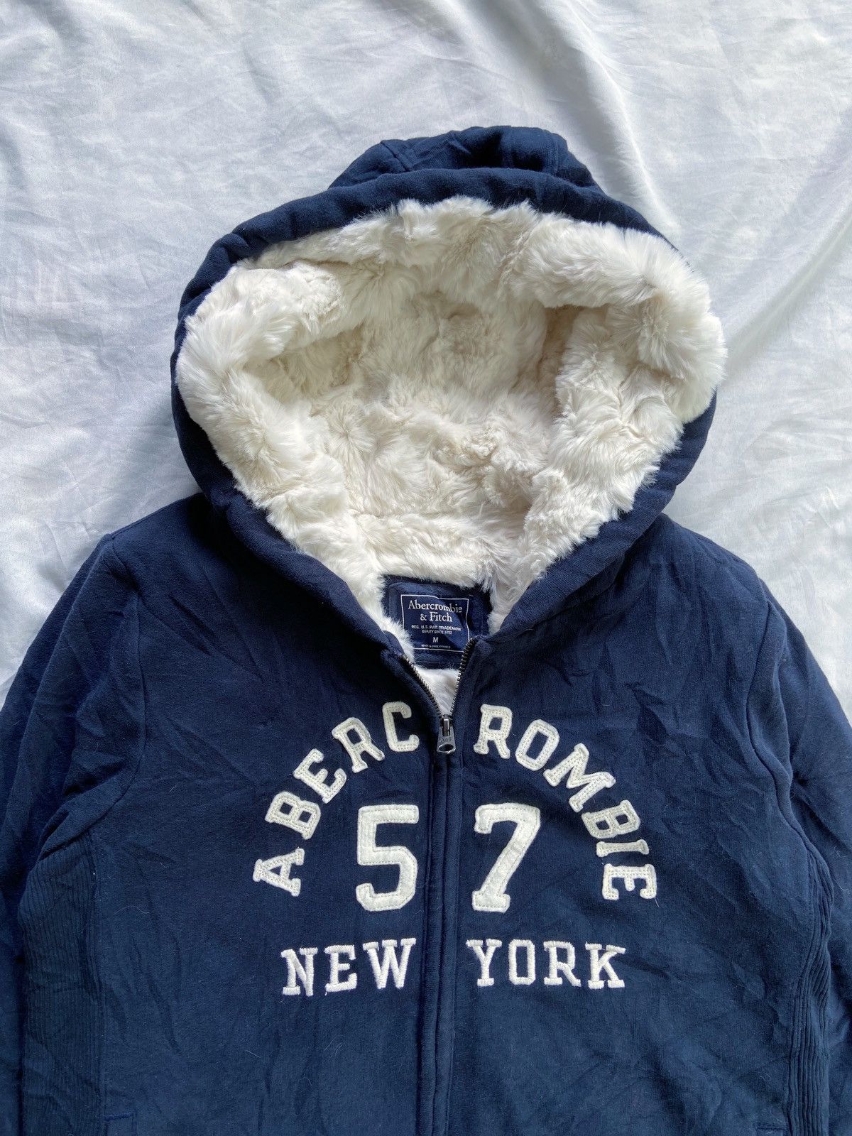 Abercrombie & Fitch ABERCOMBIE SHERPA ZIP HOODIE Size US M / EU 48-50 / 2 - 8 Thumbnail