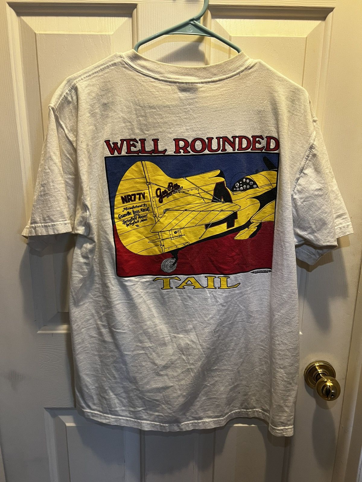 Other Vintage White Graphic Tee Shirt Size US L / EU 52-54 / 3 - 2 Thumbnail