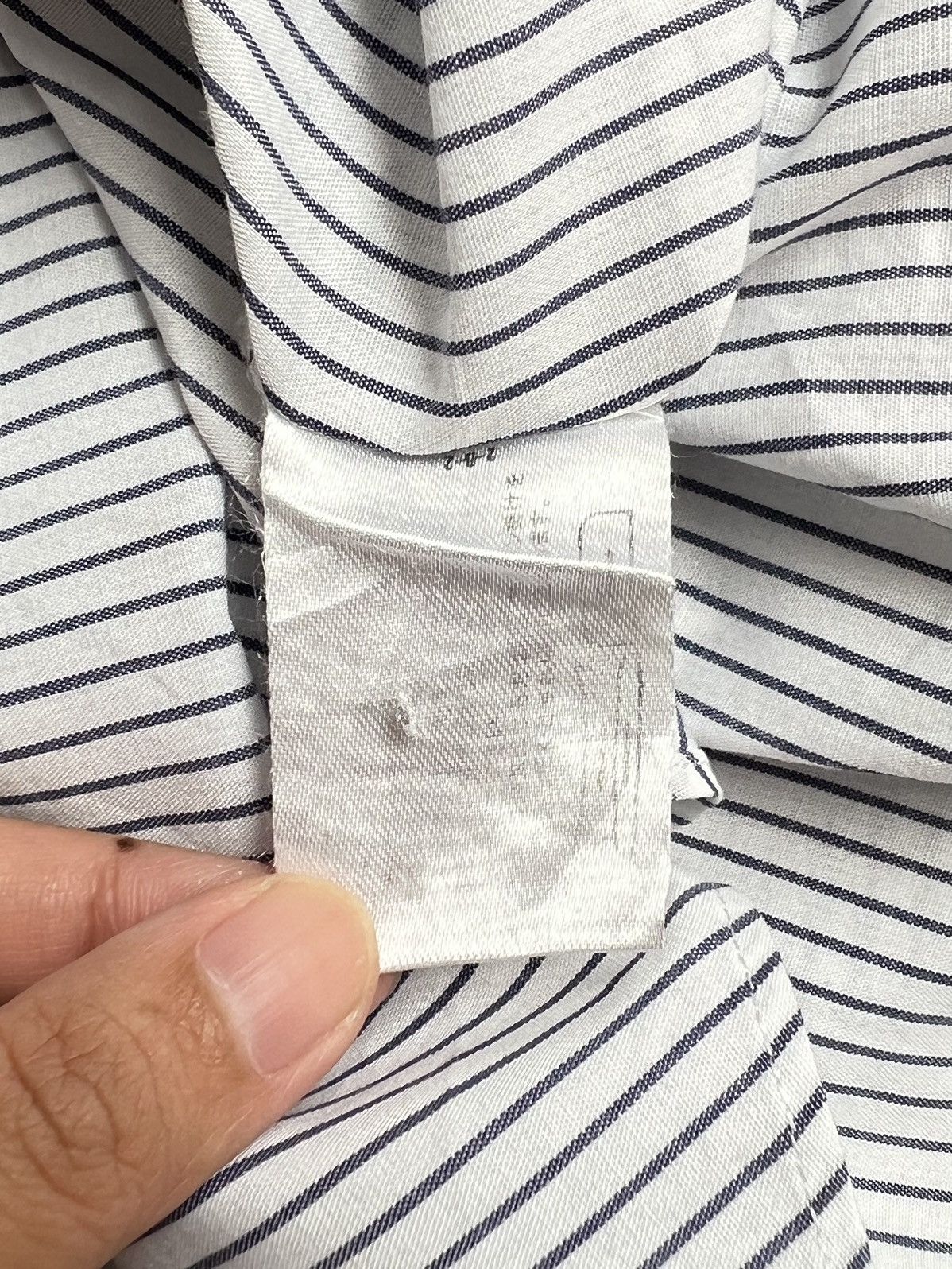 Yohji Yamamoto SACSNY Y’SACCS Yohji Yamamoto Striped Shirt Size US L / EU 52-54 / 3 - 7 Thumbnail