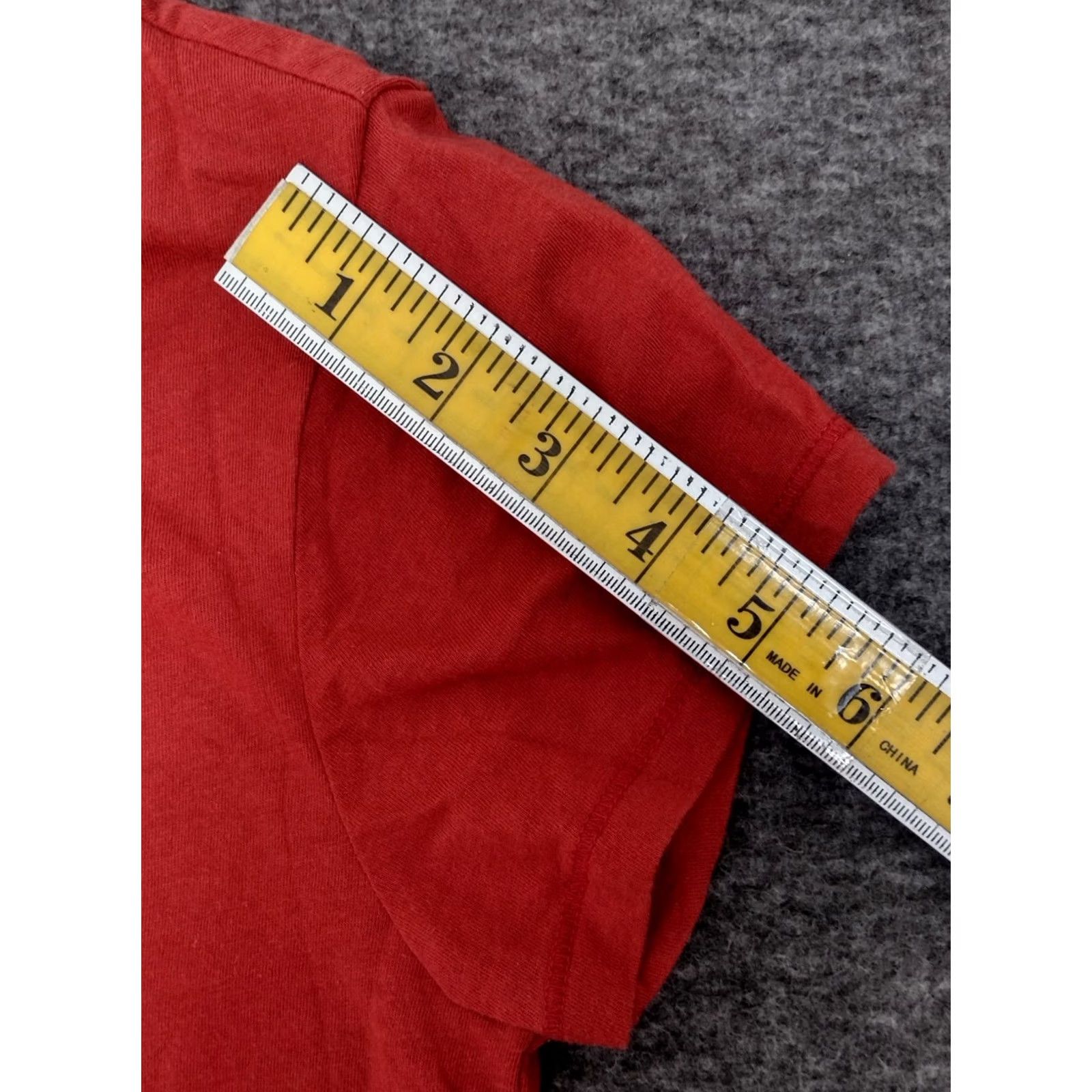 Vintage No Boundaries T-Shirt Women's Juniors Red M 7-9 Adults? Size M / US 6-8 / IT 42-44 - 5 Thumbnail