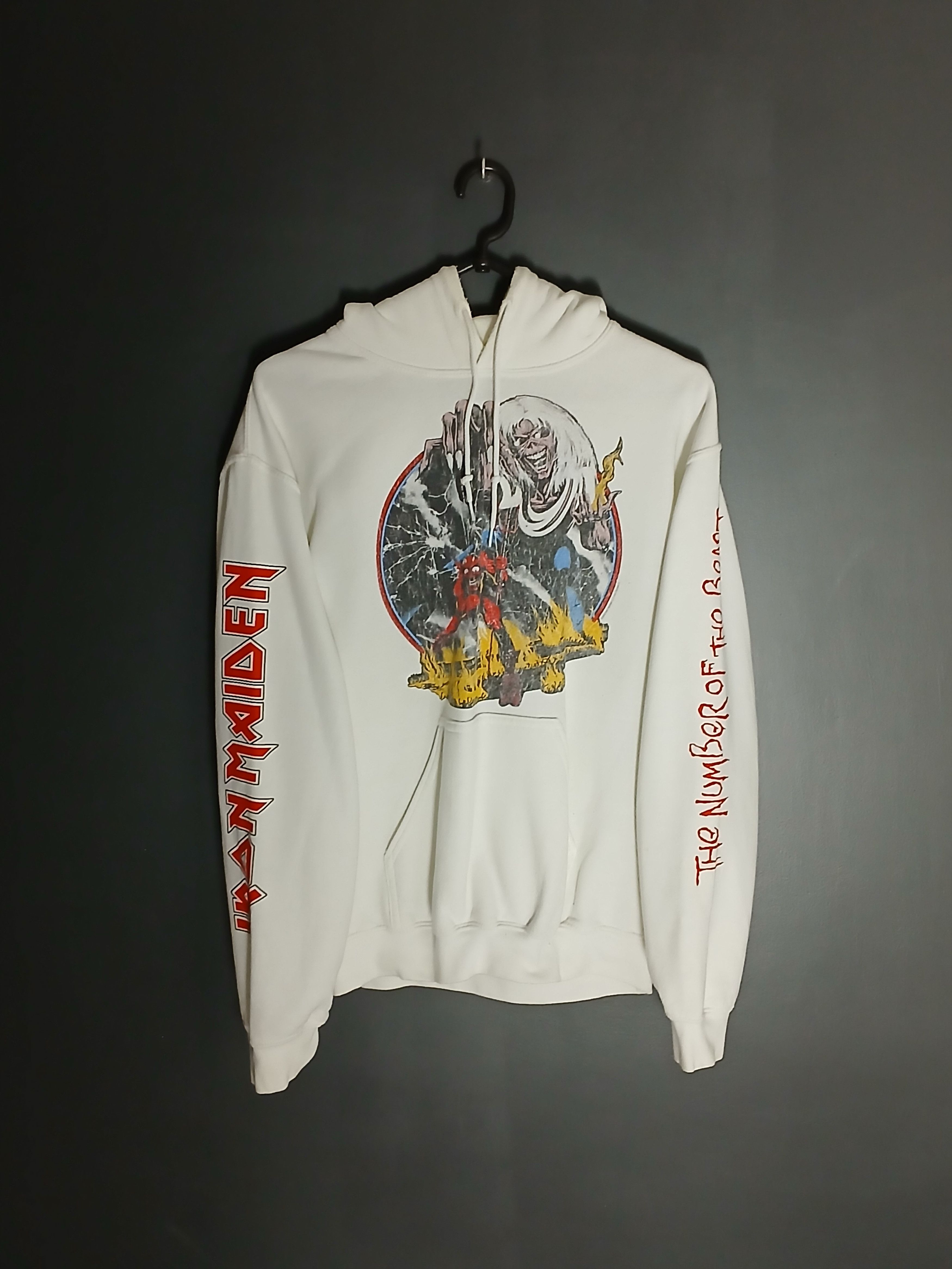 Band Tees Iron Maiden The Number Of The Beast Hoodie Size US S / EU 44-46 / 1 - 1 Thumbnail