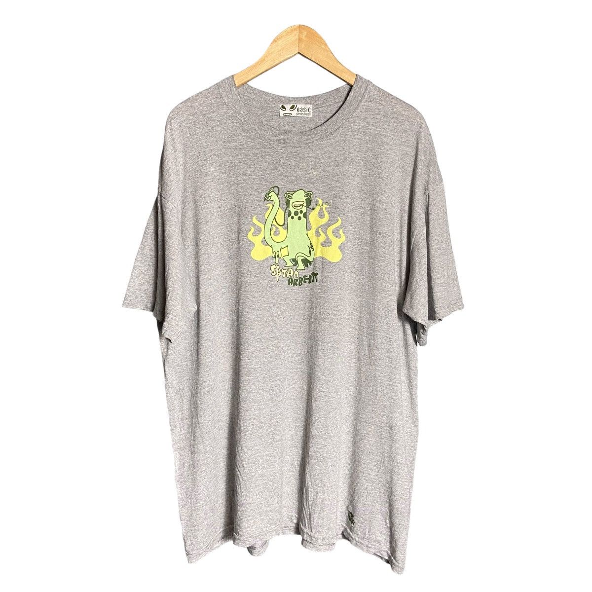 Japanese Brand × Vintage Vintage Satan Arbeit Alien Monster T-Shirt Size US XL / EU 56 / 4 - 2 Thumbnail