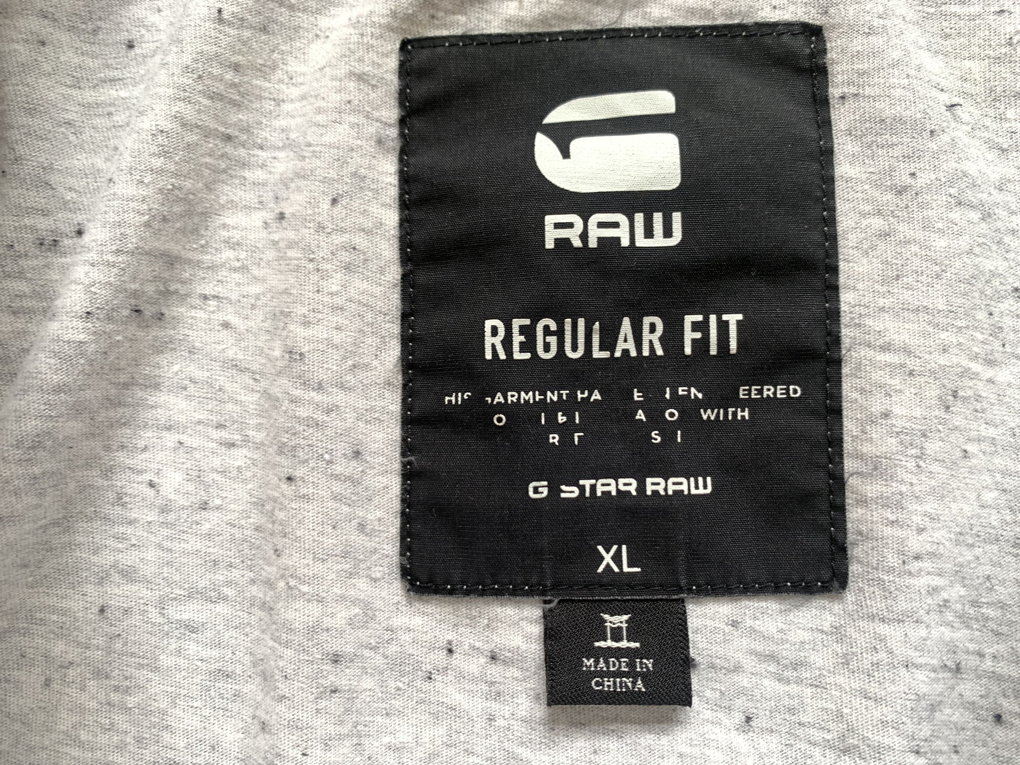 G-Star Men’s G-Star Raw Regular Fit Cotton Long Sleeve Size US XL / EU 56 / 4 - 5 Thumbnail
