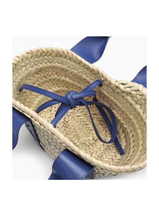 Chloe o1loc1c10226 Size: OS / Sense Small Basket Bag in Night Blue Size ONE SIZE - 3 Thumbnail