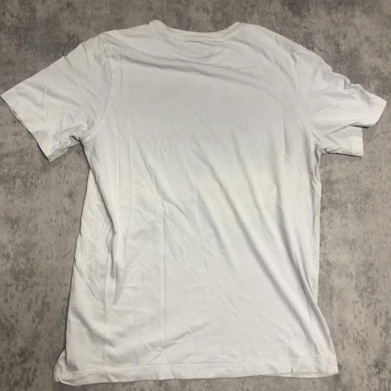 Nike Nike white and red cotton t-shirt Size US M / EU 48-50 / 2 - 5 Thumbnail