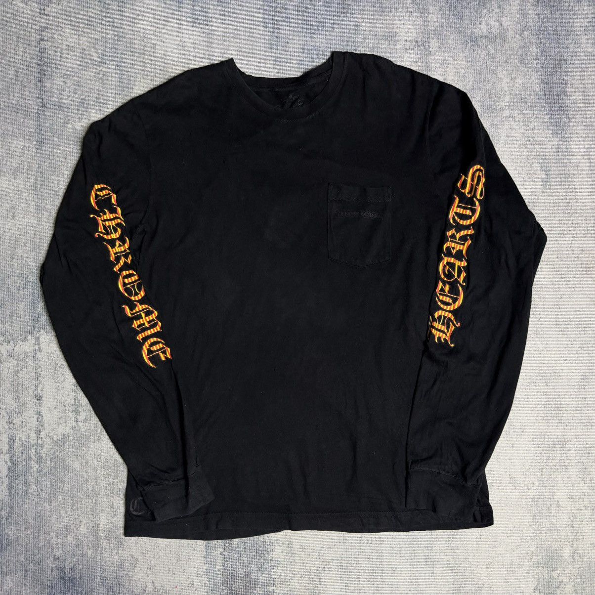 Chrome Hearts Chrome Hearts - Dagger Script Long Sleeves Size US XL / EU 56 / 4 - 2 Thumbnail