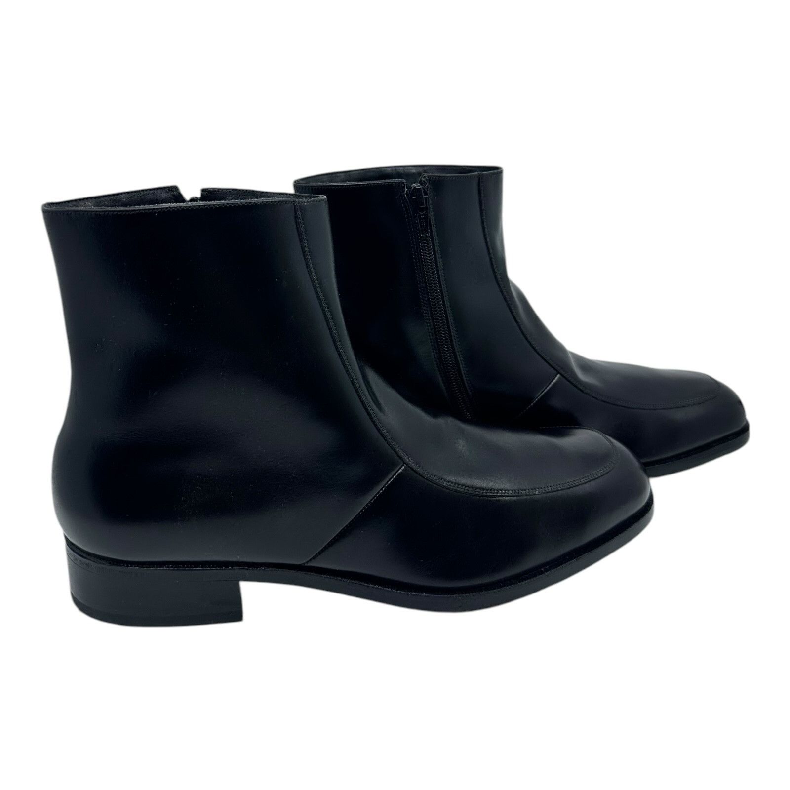 Florsheim Florsheim Size 12 Black Leather Boots Made in India Zip-Up S Size US 12 / EU 45 - 5 Thumbnail