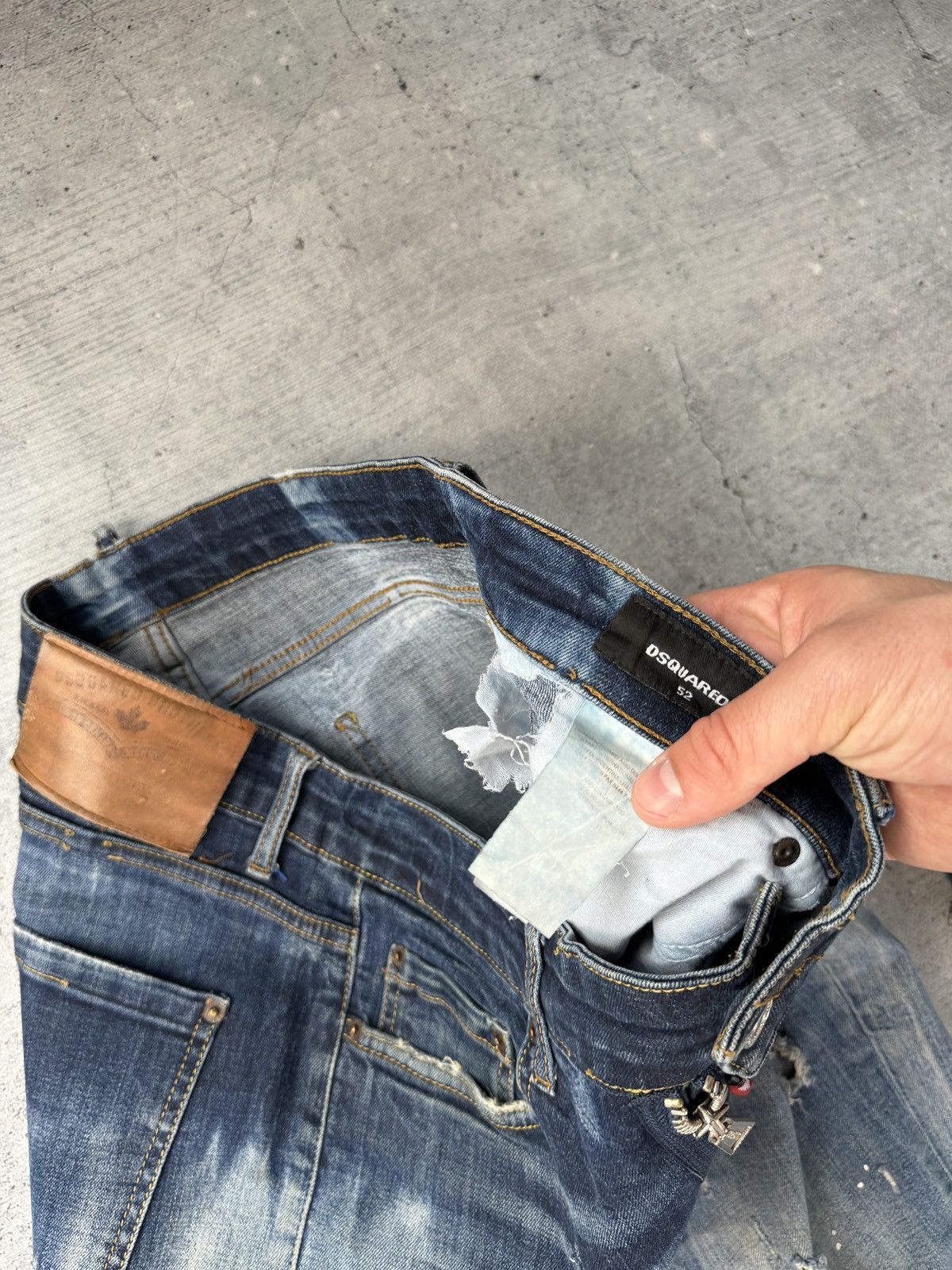 Dsquared2 🇮🇹 Dsquared2 Jeans Made In Italy Size US 32 / EU 48 - 6 Thumbnail