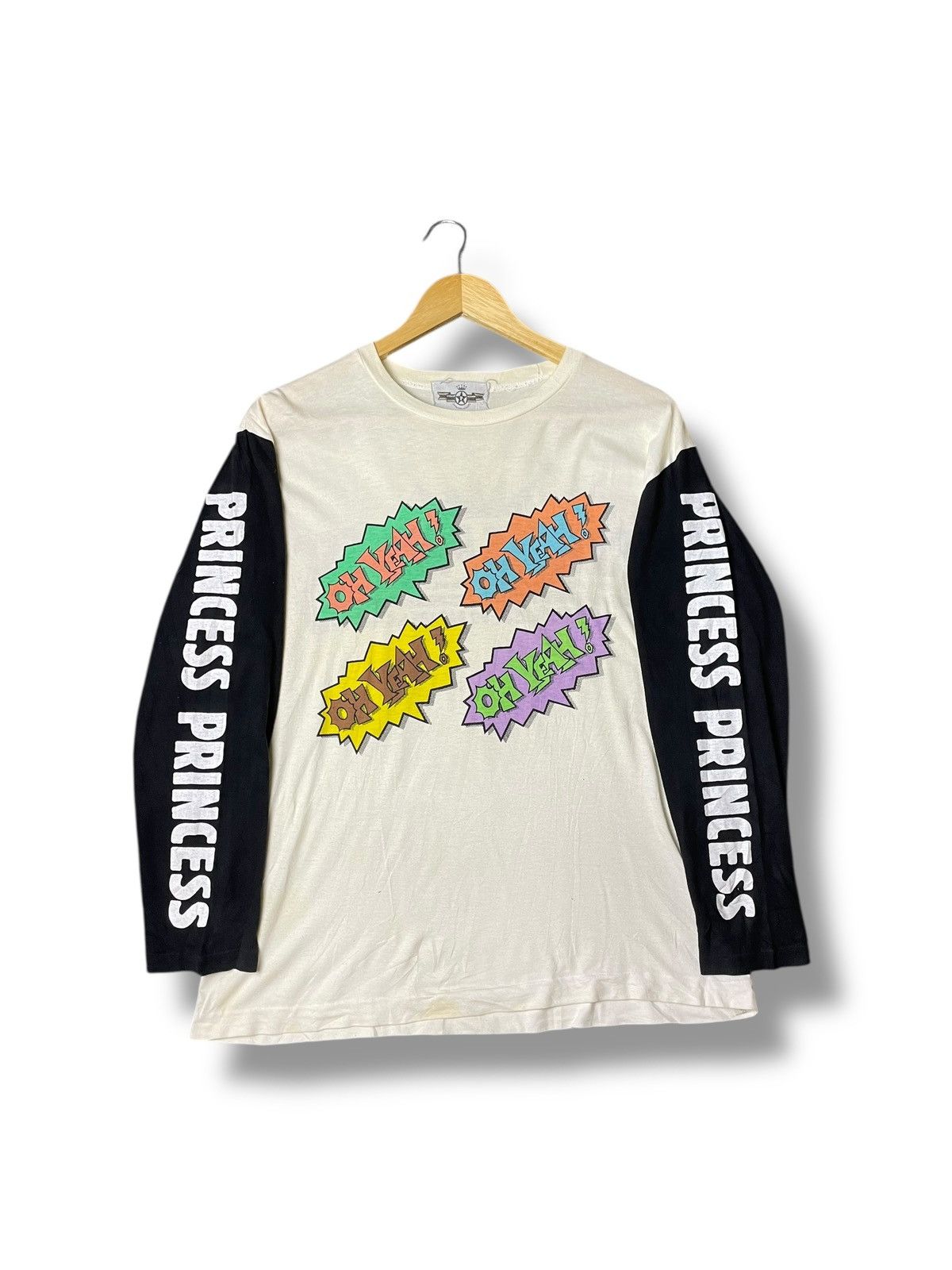 Japanese Brand × Vintage 90’s Princess Princess Band Long Sleeve Tshirt (115) Size US XXS / EU 40 - 1 Thumbnail