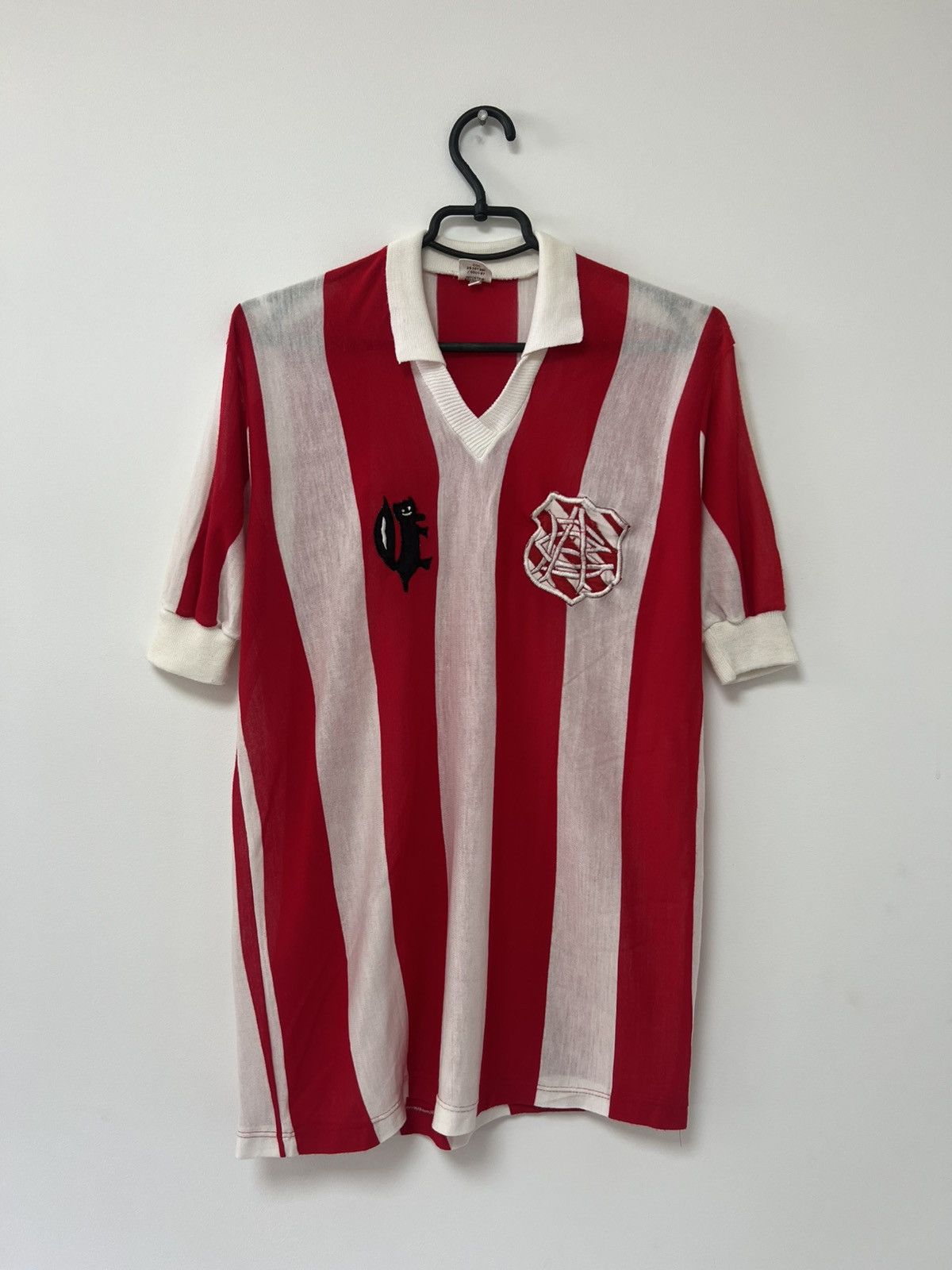 Vintage Vintage Bangu Atletico 1981/82 Soccer Jersey Shirt Rare Sz M Size US M / EU 48-50 / 2 - 10 Thumbnail