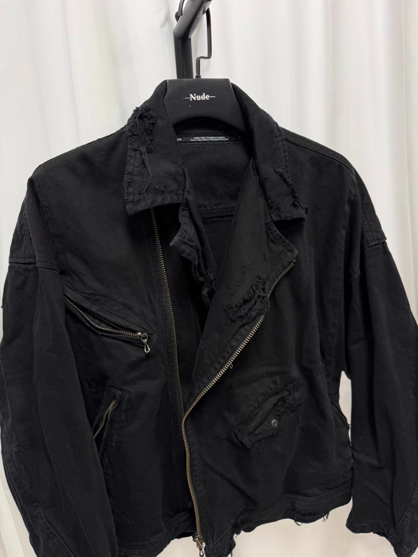 Julius Julius 7 Distressed Denim Jacket K20 Size US M / EU 48-50 / 2 - 8 Thumbnail