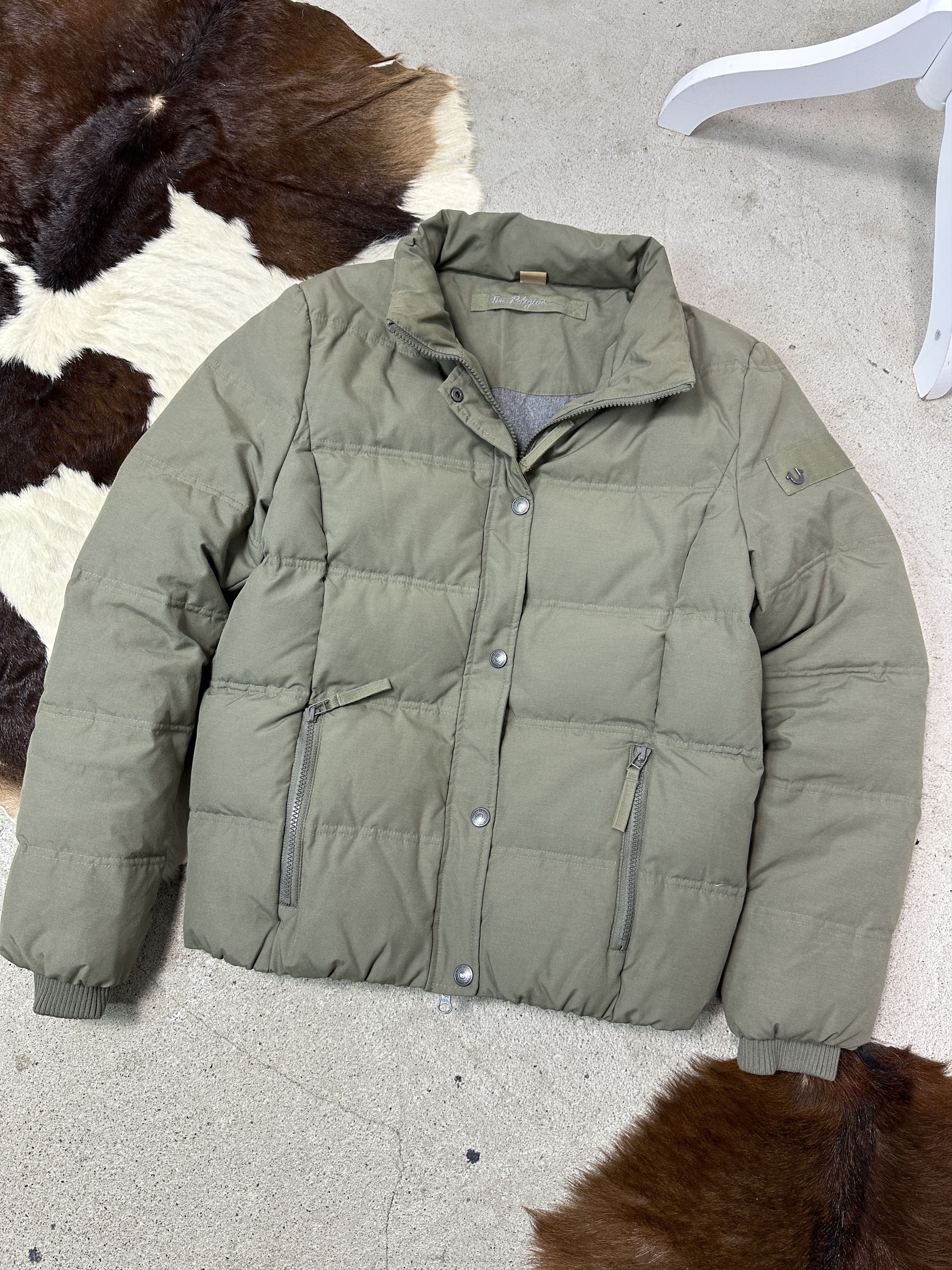 True Religion Vintage Gorpcore Outwear True Religion Down Jacket Y2K Size L / US 10 / IT 46 - 2 Thumbnail