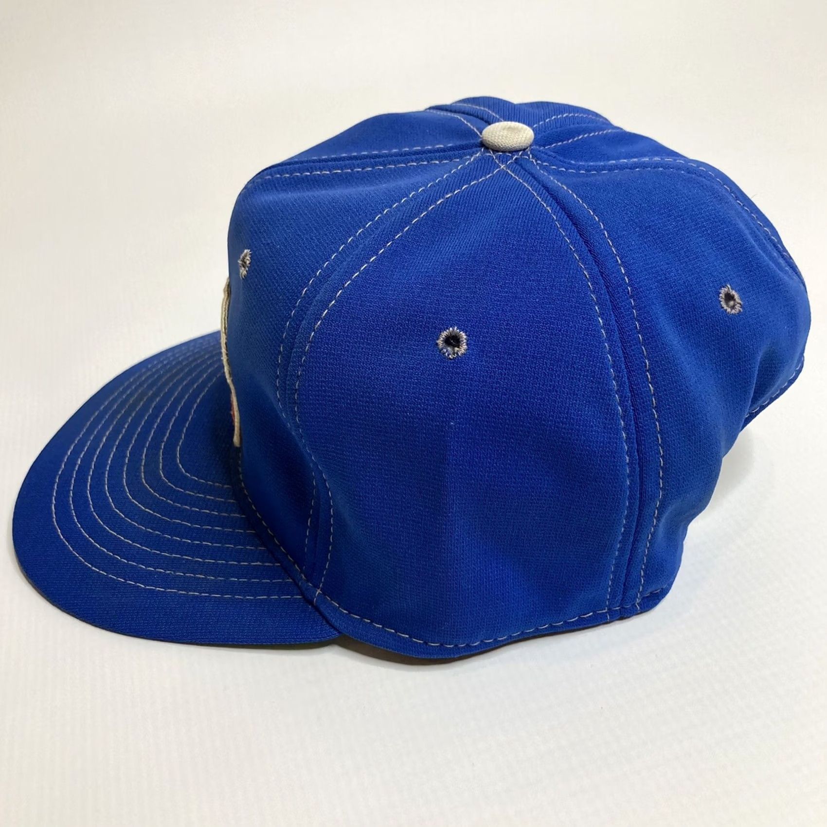 Vintage VINTAGE Dr Pepper I’m A Pepper MLB Snapback Hat Baseball Cap 6 5/8-7 1/4 Adjustable Blue Mens Baseball Cap Size ONE SIZE - 5 Thumbnail