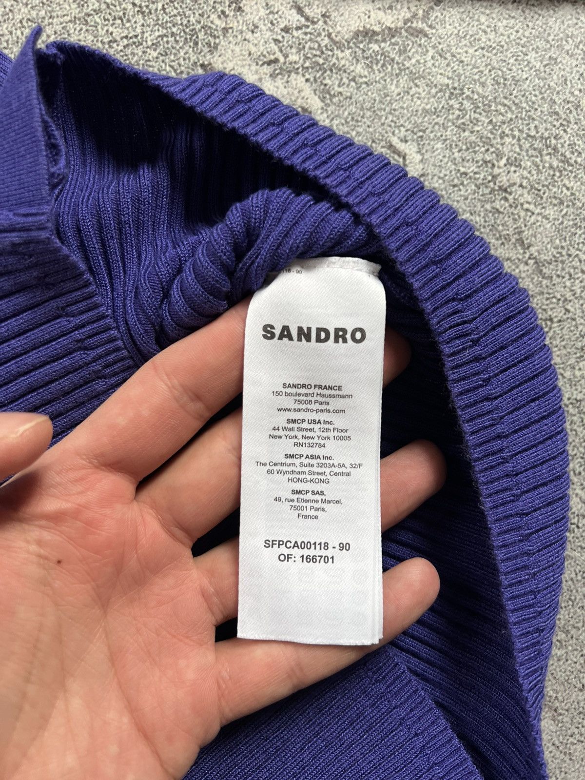 Sandro Womens Sandro Sweater Button Knitted Cardigan Size 2 Slim Size XS / US 0-2 / IT 36-38 - 7 Thumbnail