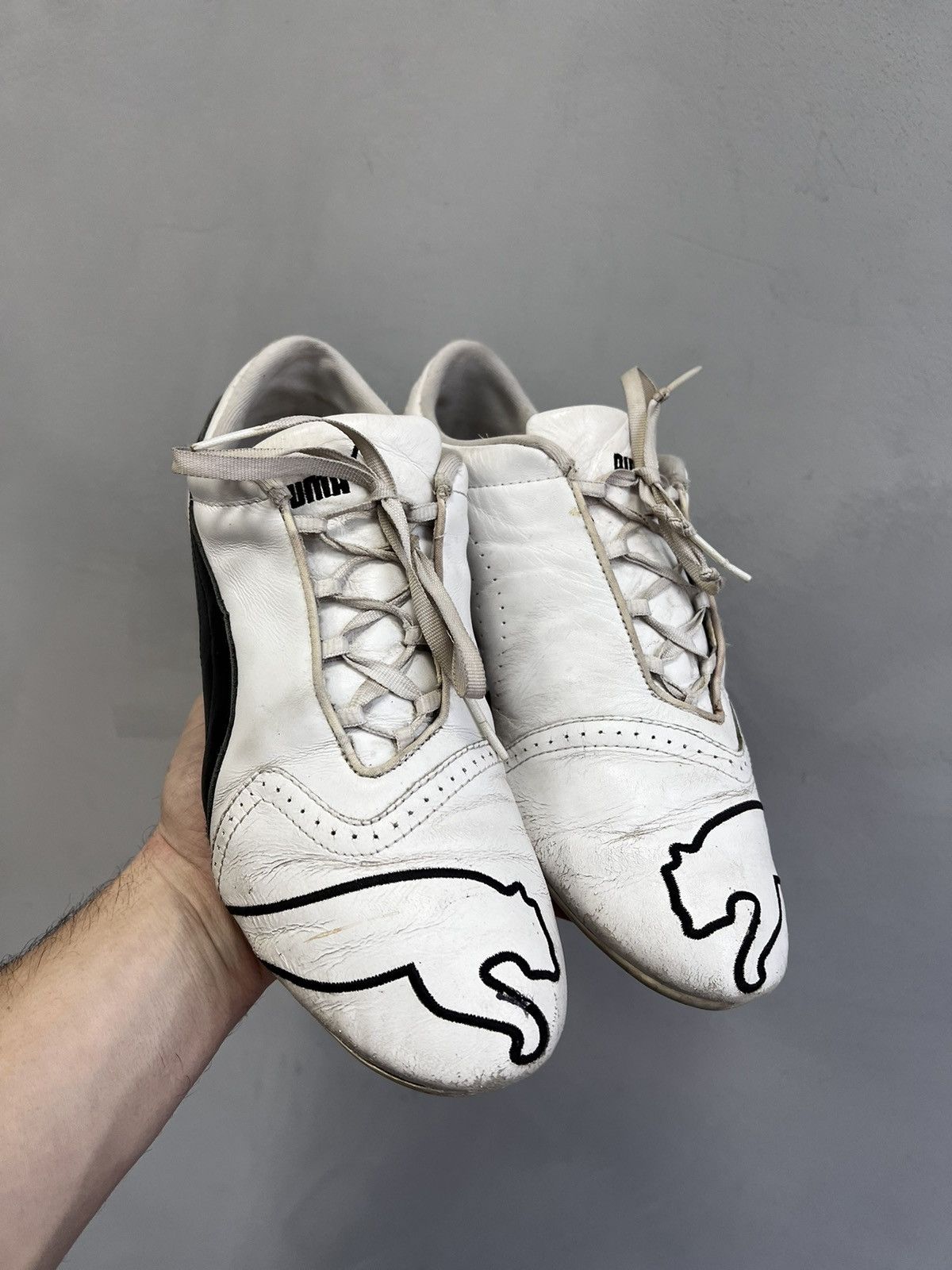 Puma × Vintage Vintage Y2K Puma Speed Cat Mostro Style Japanese Sneakers Size US 8.5 / IT 38.5 - 2 Thumbnail