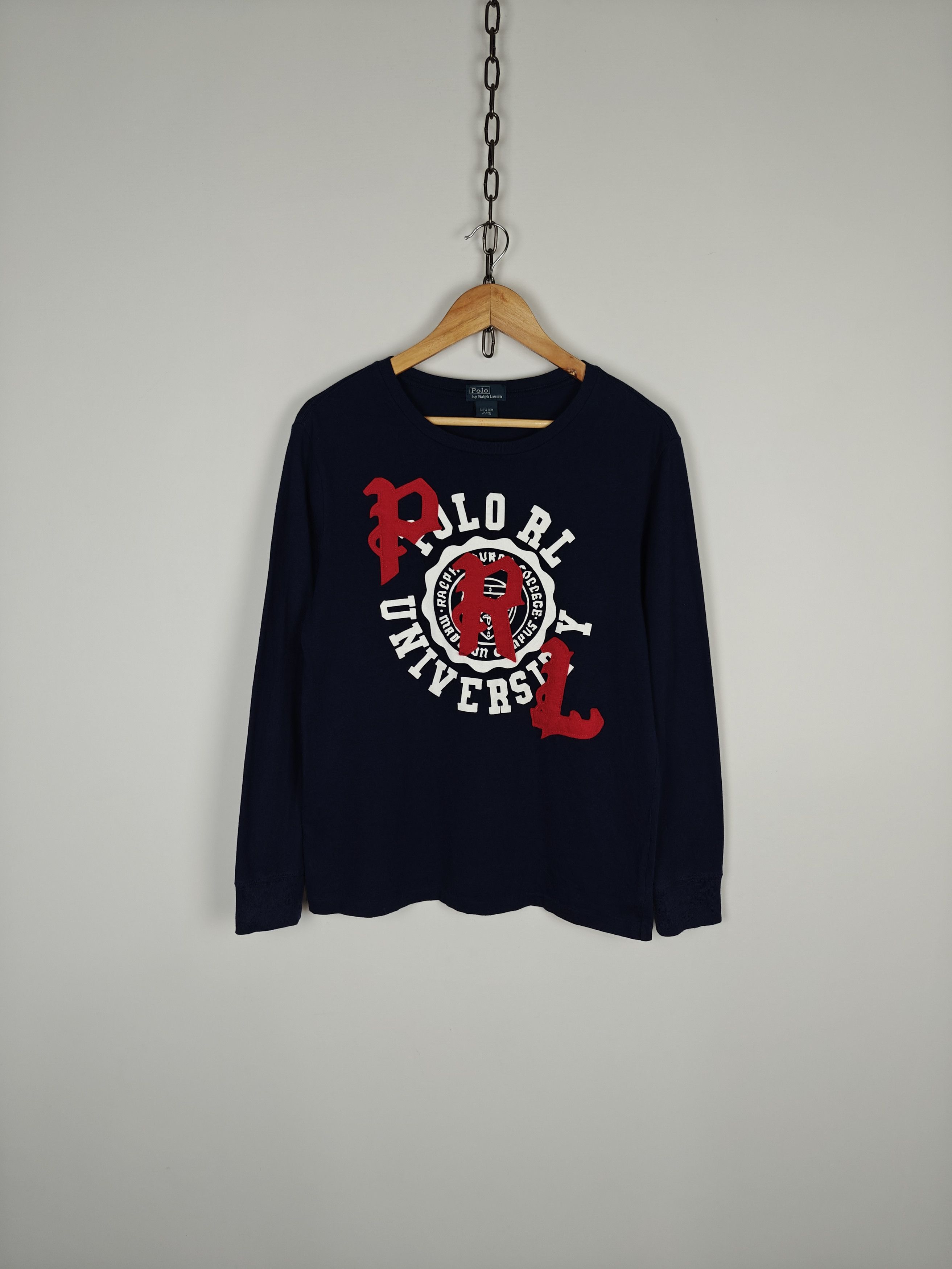 Polo Ralph Lauren Polo Ralph Lauren Long Sleeve Pullover Center Logo size S Size US S / EU 44-46 / 1 - 1 Thumbnail